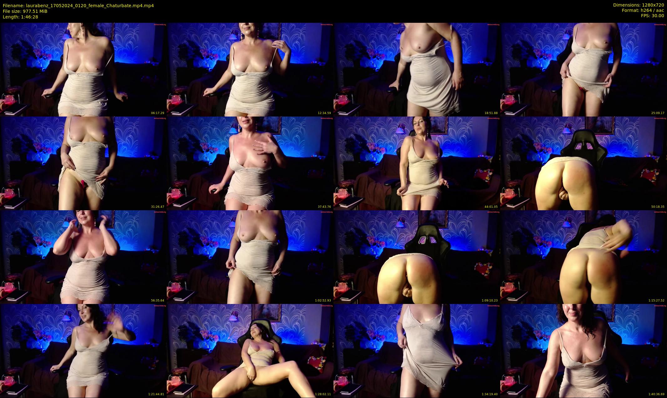 laurabenz — 107 minute Chaturbate female cam show recording, 720p, May 17, 2024
