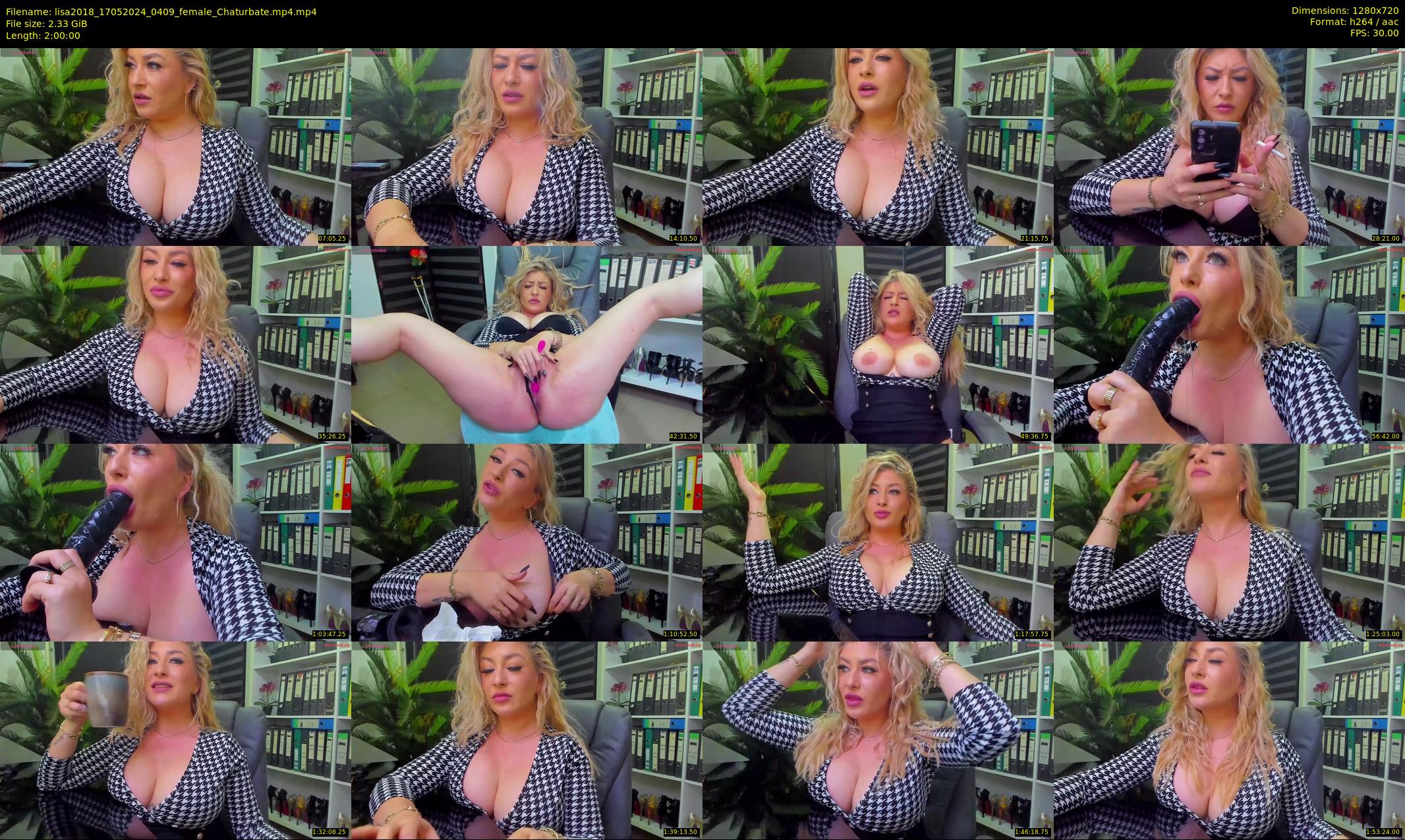 lisa2018 — 120 minute Chaturbate female cam show recording, 720p, May 17, 2024
