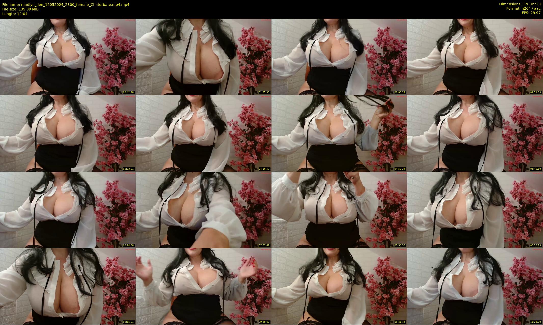 madlyn_dee — 13 minute Chaturbate female cam show recording, 720p, May 16, 2024