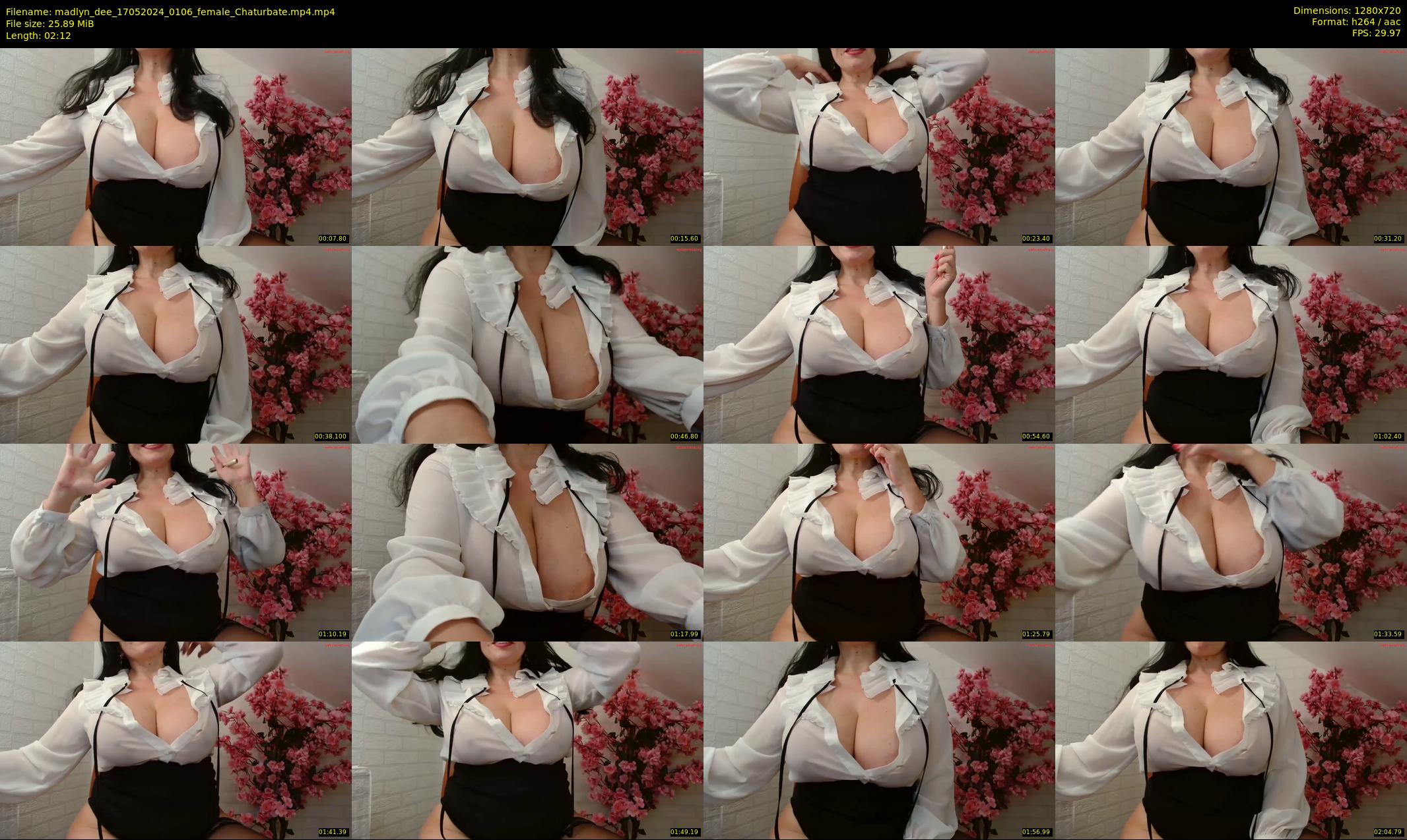 madlyn_dee — 3 minute Chaturbate female cam show recording, 720p, May 17, 2024