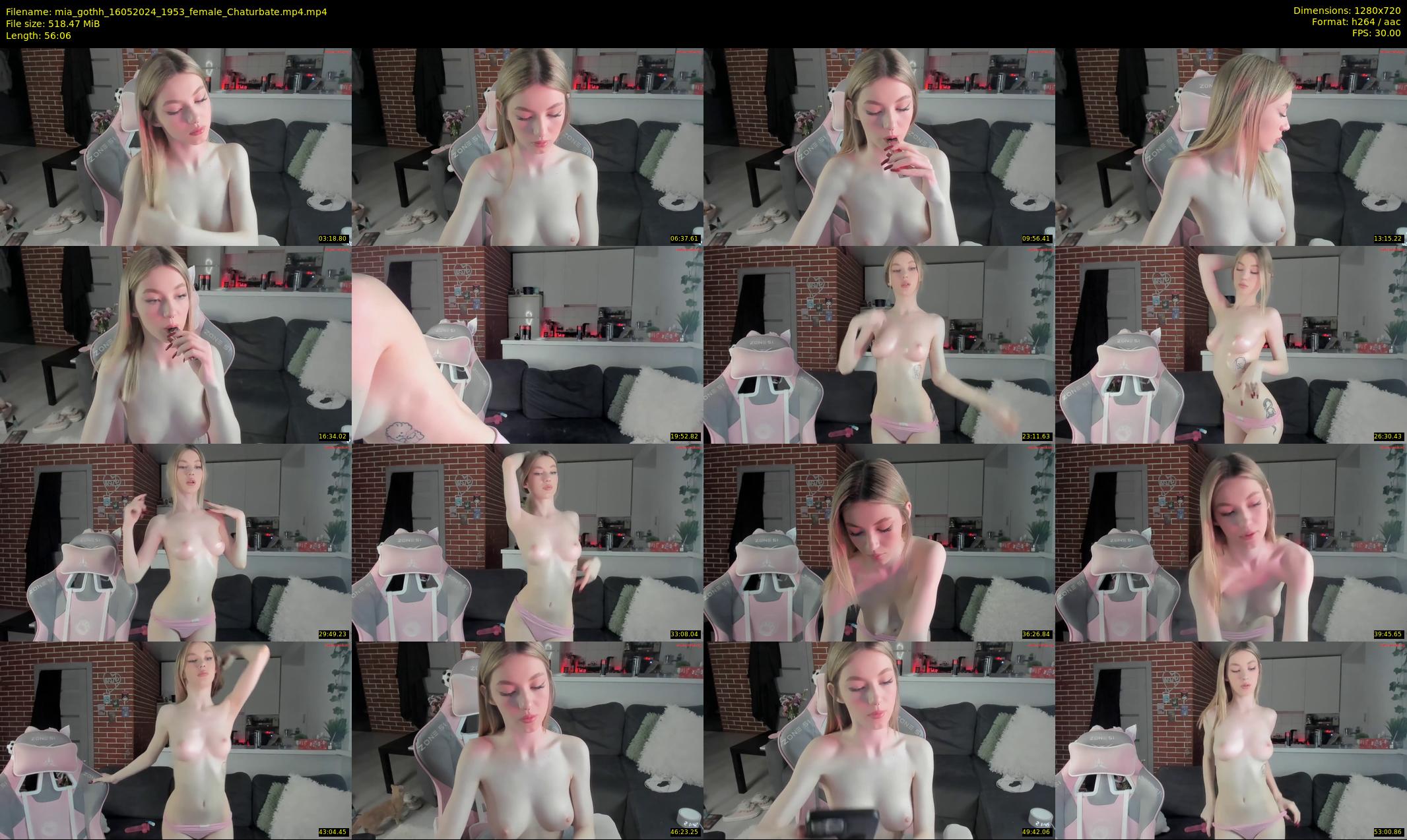 mia_gothh — 57 minute Chaturbate female cam show recording, 720p, May 16, 2024