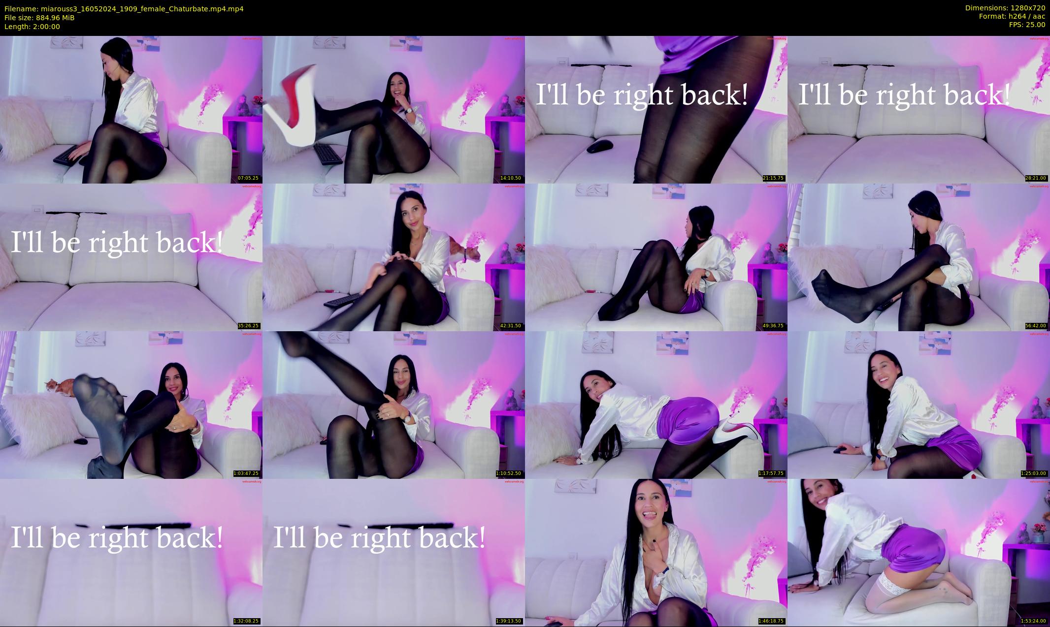miarouss3 — 120 minute Chaturbate female cam show recording, 720p, May 16, 2024