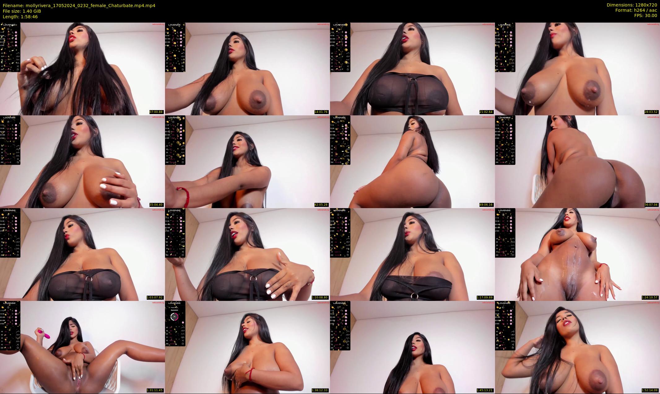 mollyrivera — 119 minute Chaturbate female cam show recording, 720p, May 17, 2024