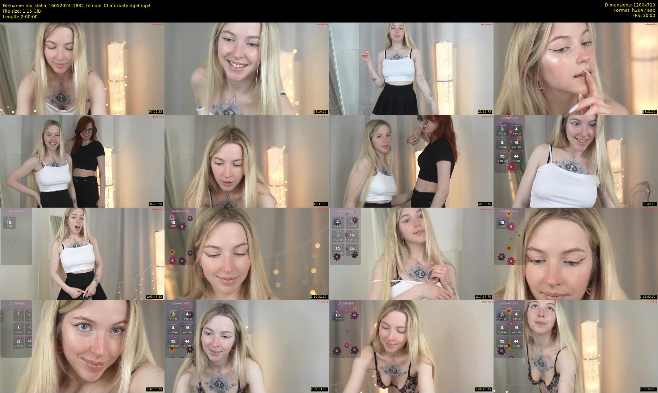 my_stella — 120 minute Chaturbate female cam show recording, 720p, May 16, 2024