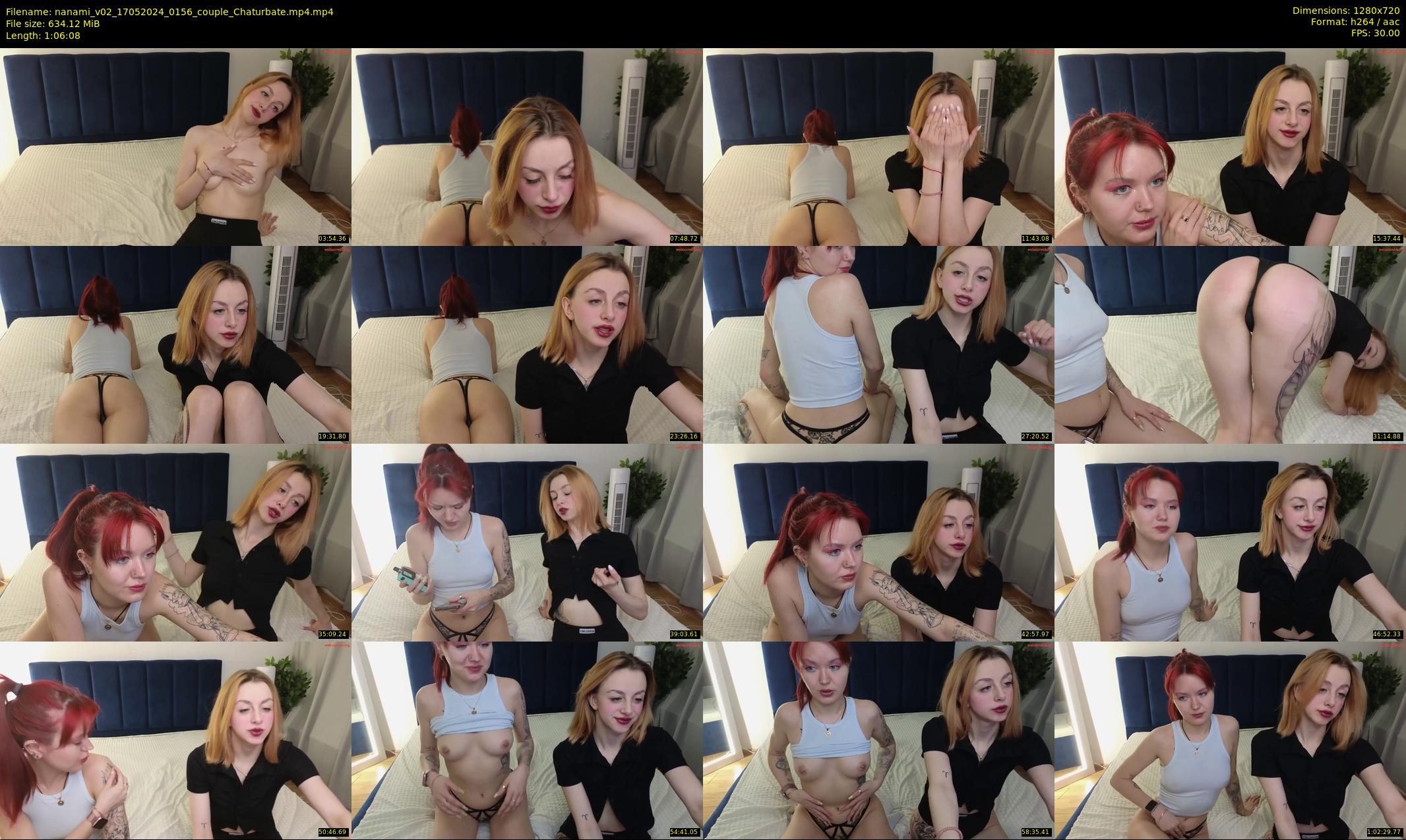 nanami_v02 — 67 minute Chaturbate couple cam show recording, 720p, May 17, 2024
