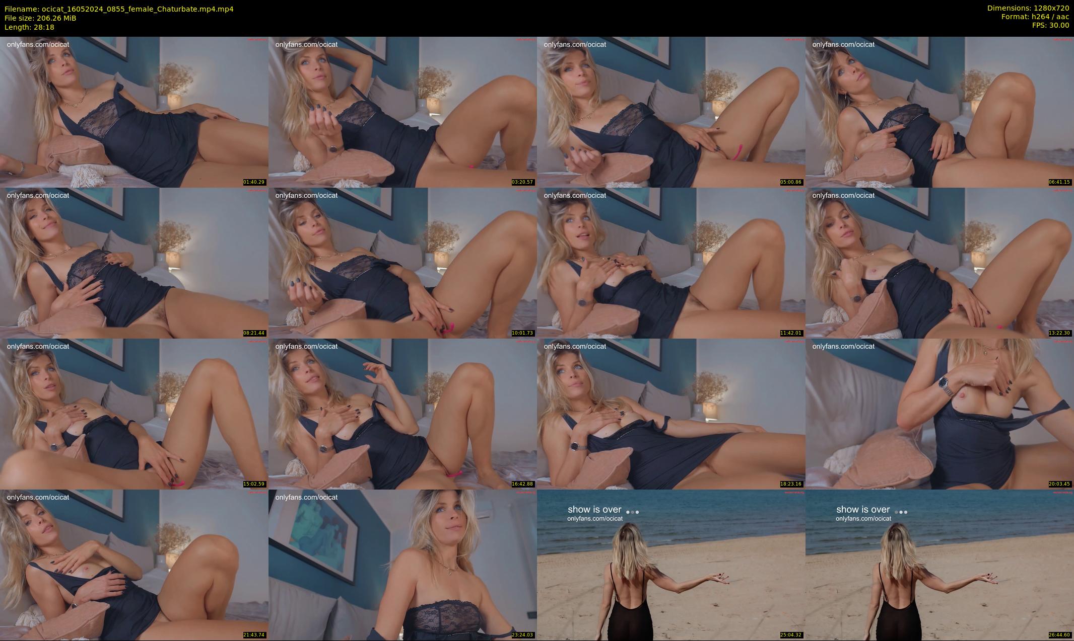 ocicat — 29 minute Chaturbate female cam show recording, 720p, May 16, 2024