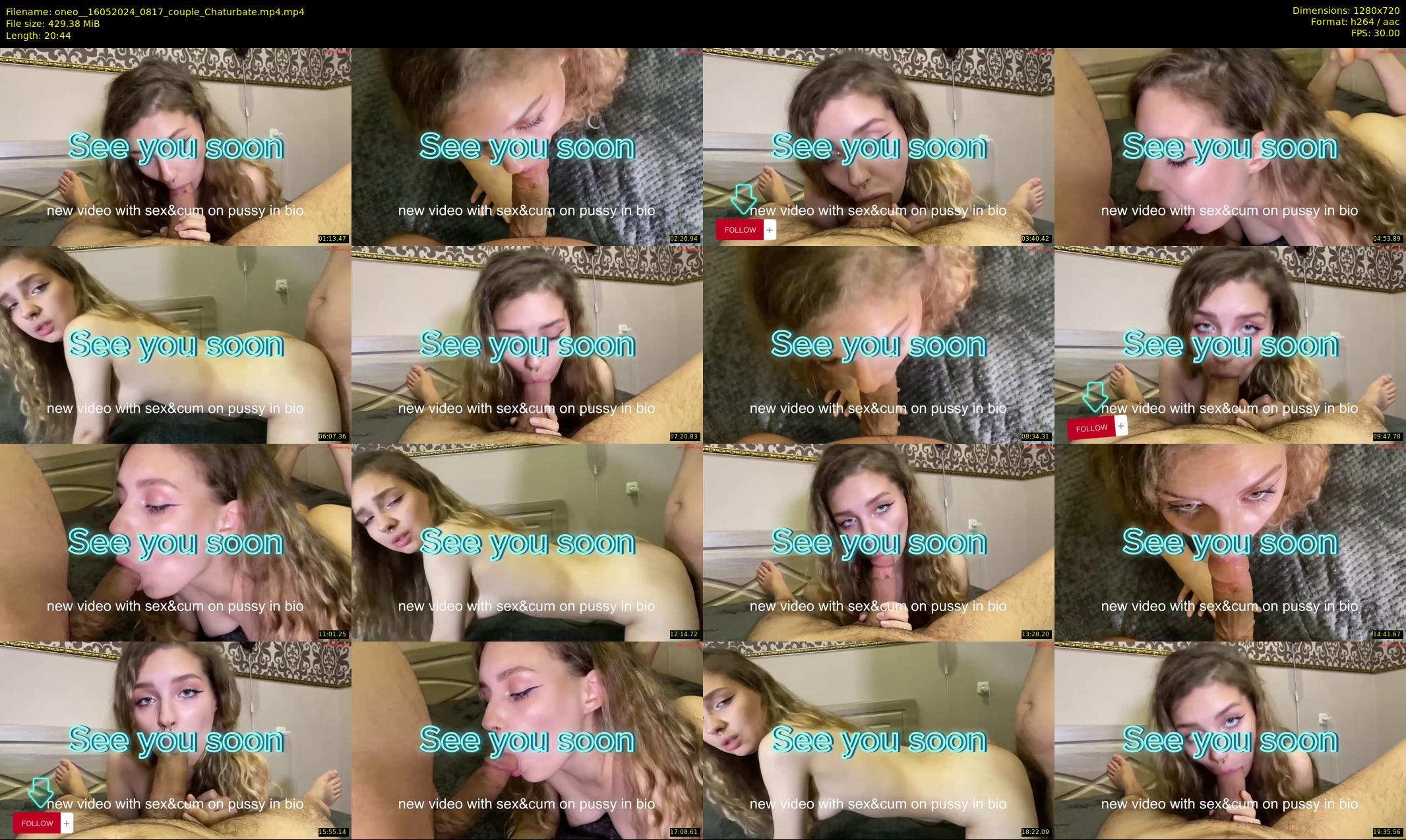 oneo_ — 21 minute Chaturbate couple cam show recording, 720p, May 16, 2024