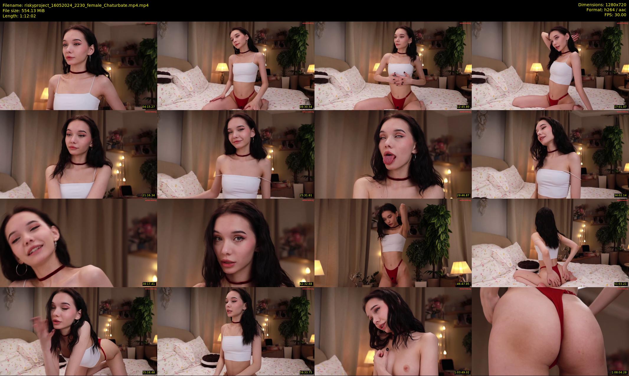 riskyproject — 73 minute Chaturbate couple cam show recording, 720p, May 16, 2024