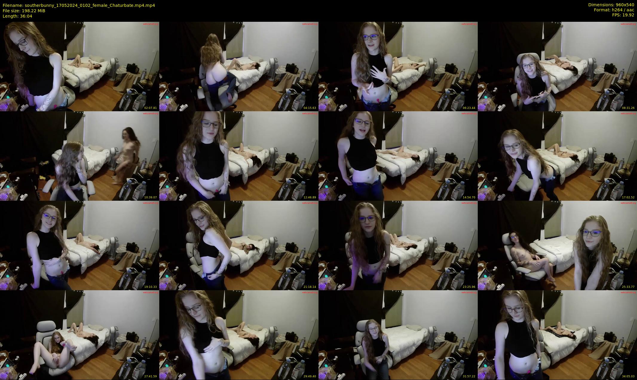 southerbunny — 37 minute Chaturbate female cam show recording, 480p, May 17, 2024