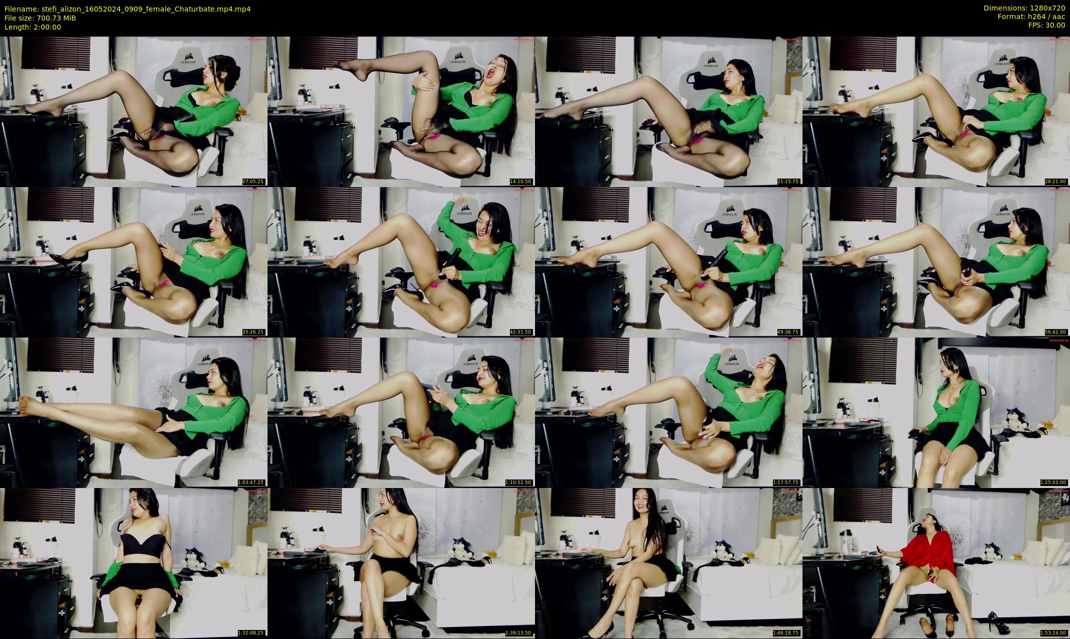 stefi_alizon — 120 minute Chaturbate female cam show recording, 720p, May 16, 2024