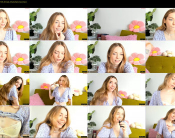 thisisamelia — 120 minute Chaturbate female cam show recording, 720p, May 16, 2024