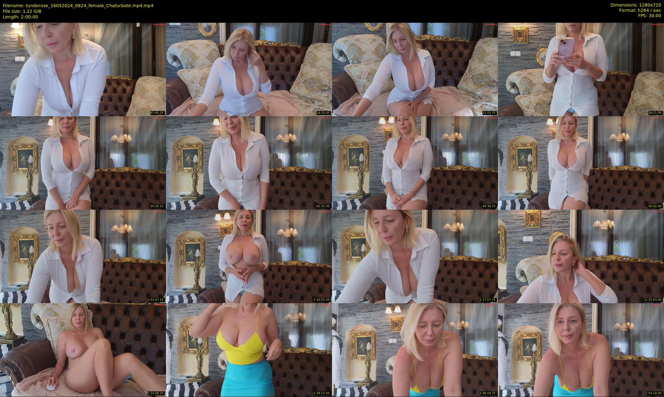 tunderose — 120 minute Chaturbate female cam show recording, 720p, May 16, 2024