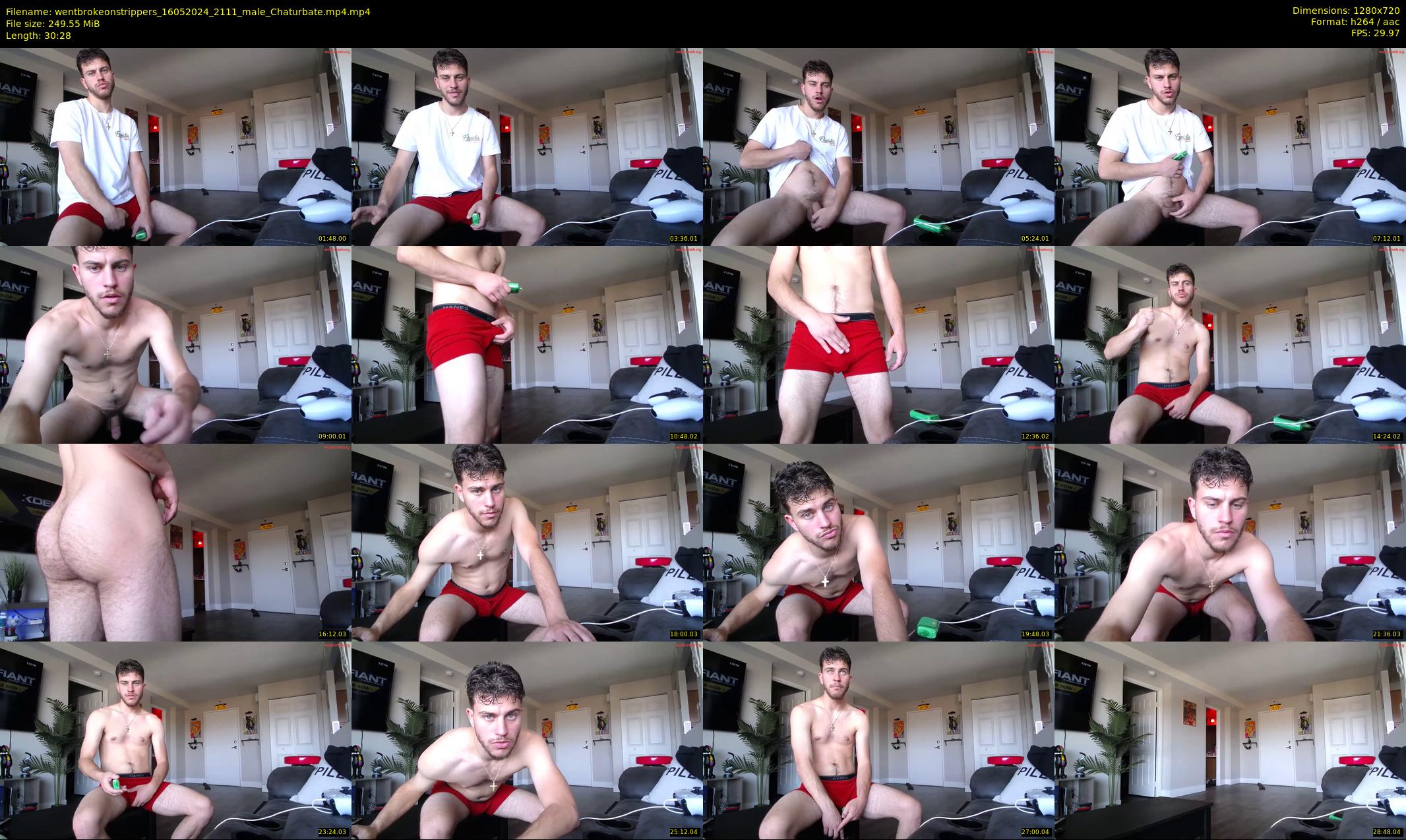 wentbrokeonstrippers — 31 minute Chaturbate male cam show recording, 720p, May 16, 2024