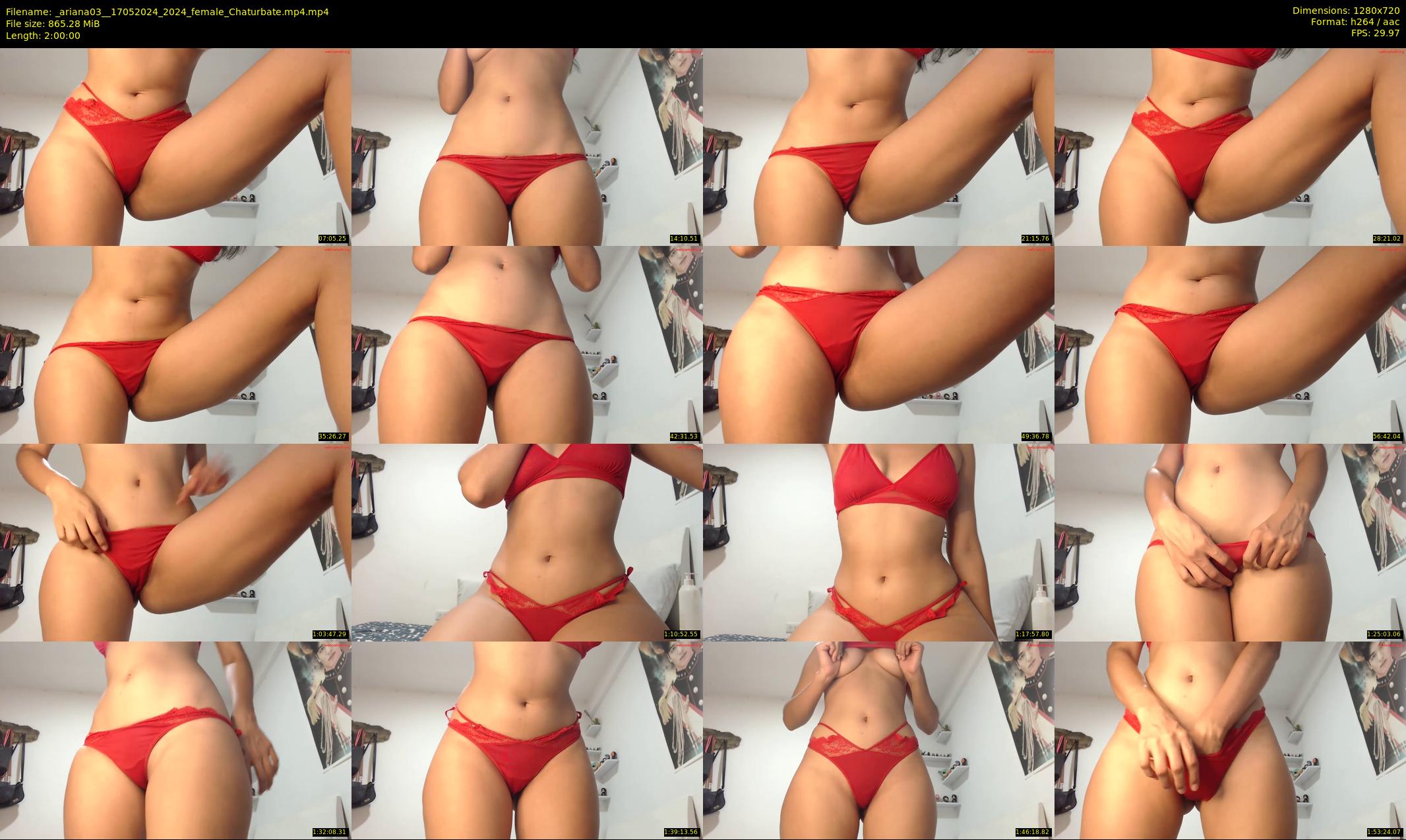 _ariana03_ — 120 minute Chaturbate female cam show recording, 720p, May 17, 2024