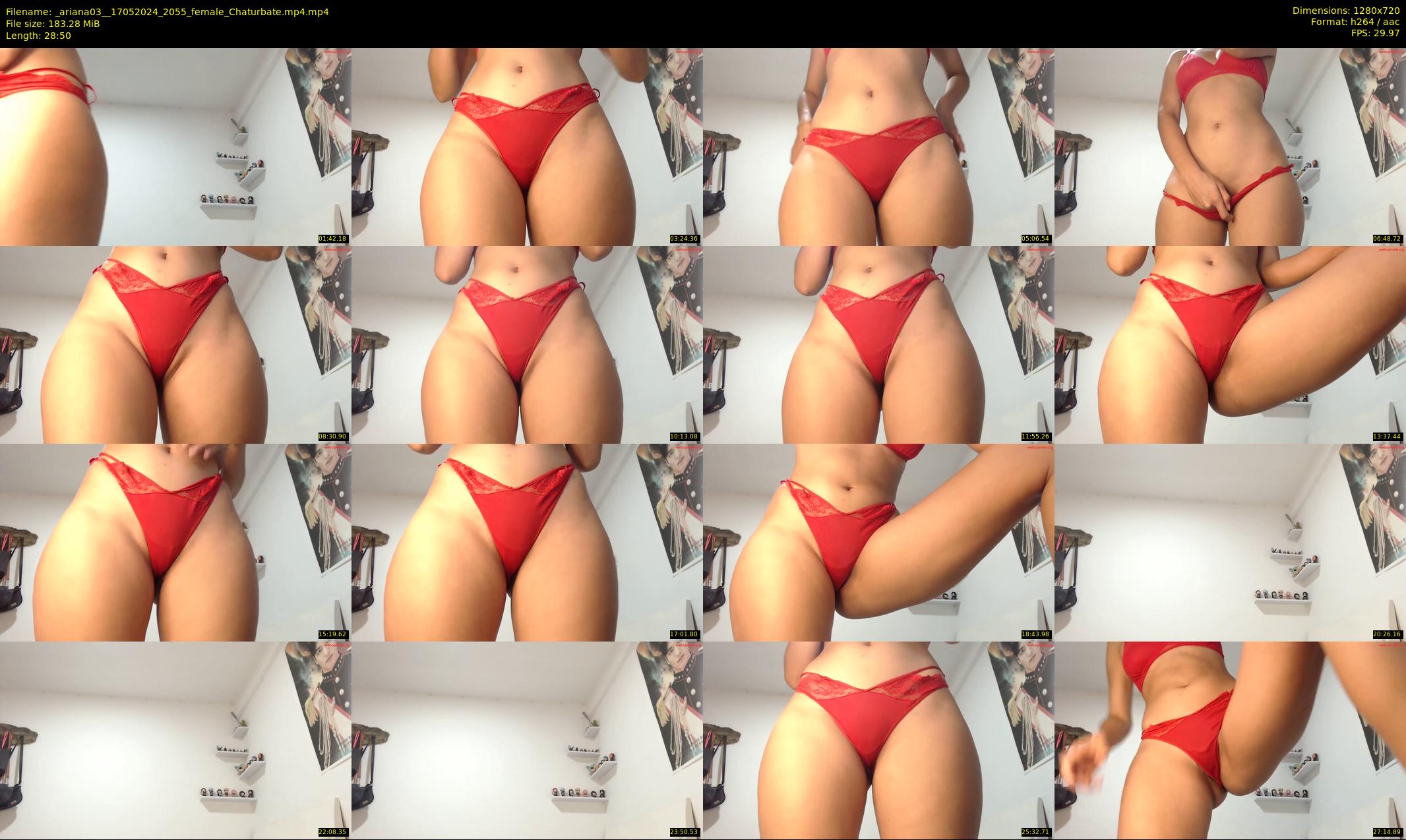 _ariana03_ — 29 minute Chaturbate female cam show recording, 720p, May 17, 2024