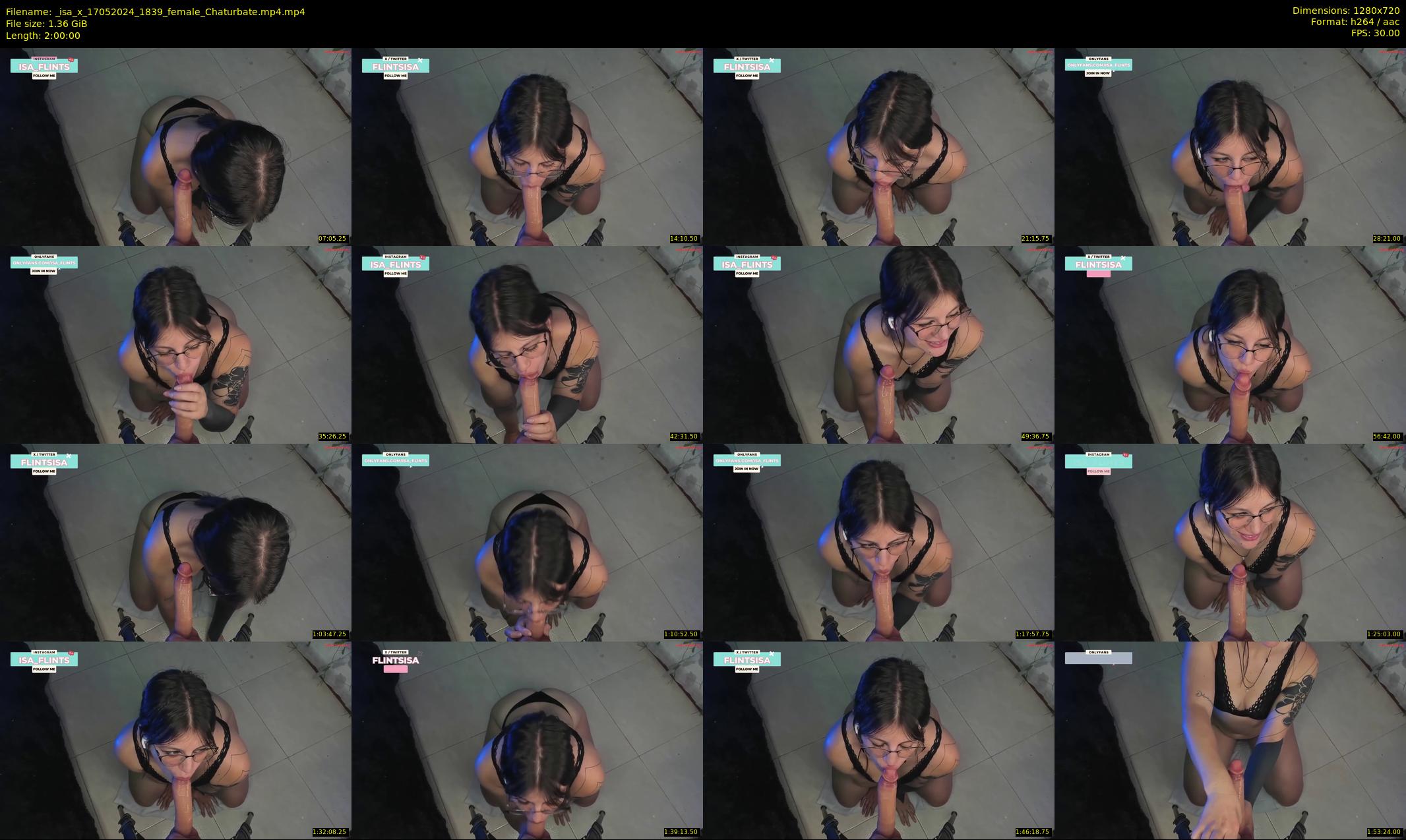 _isa_x — 120 minute Chaturbate female cam show recording, 720p, May 17, 2024