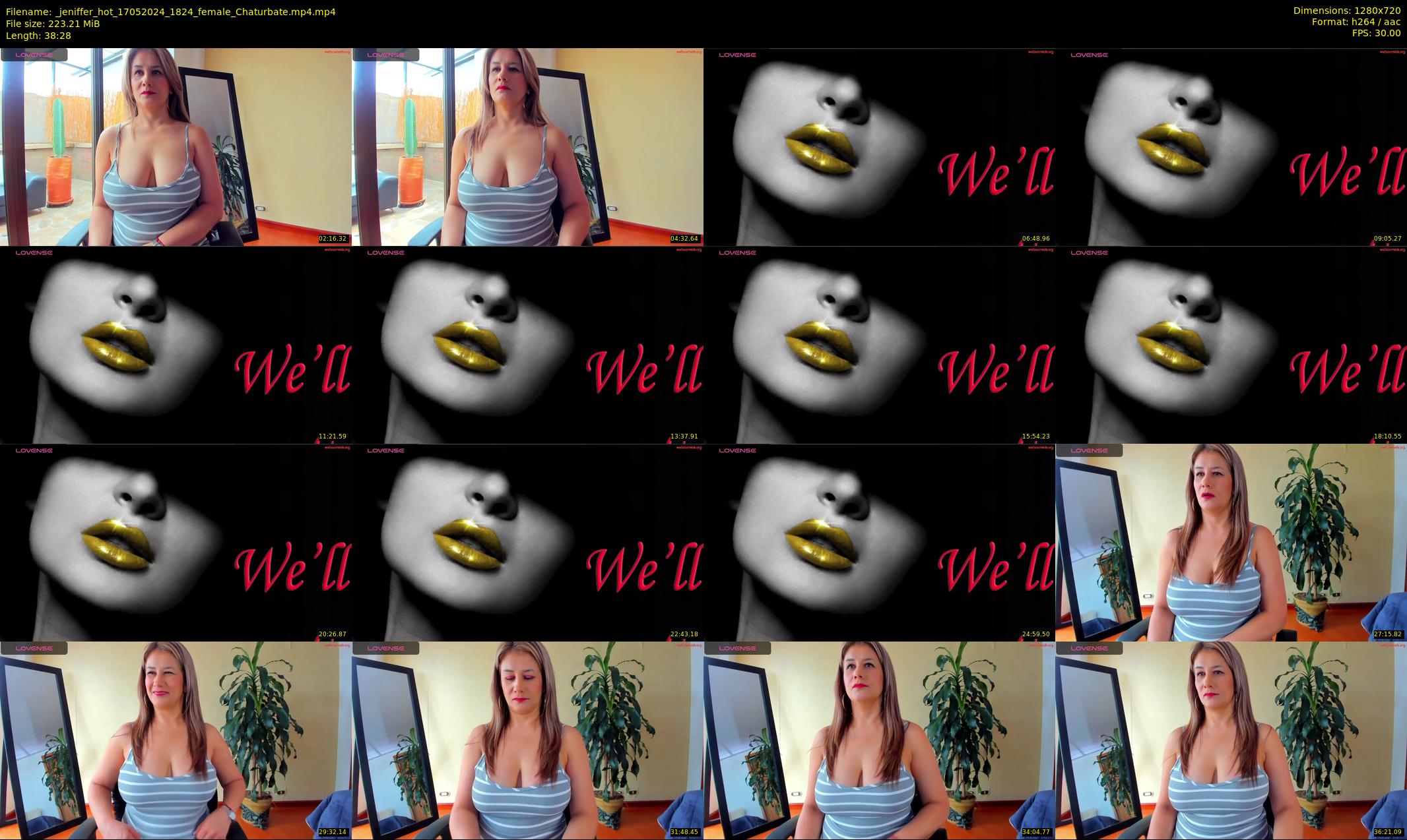 _jeniffer_hot — 39 minute Chaturbate female cam show recording, 720p, May 17, 2024
