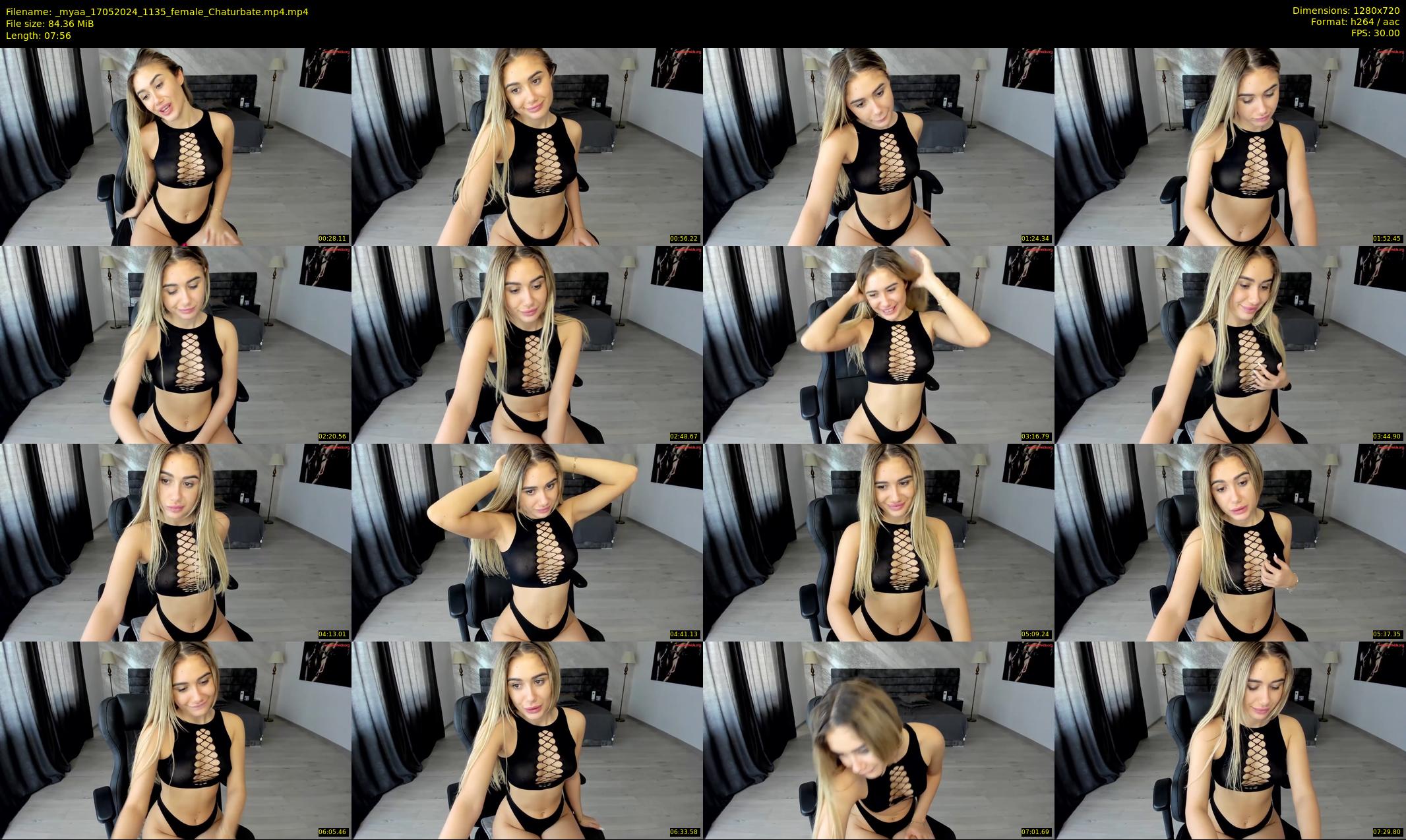 _myaa — 8 minute Chaturbate female cam show recording, 720p, May 17, 2024