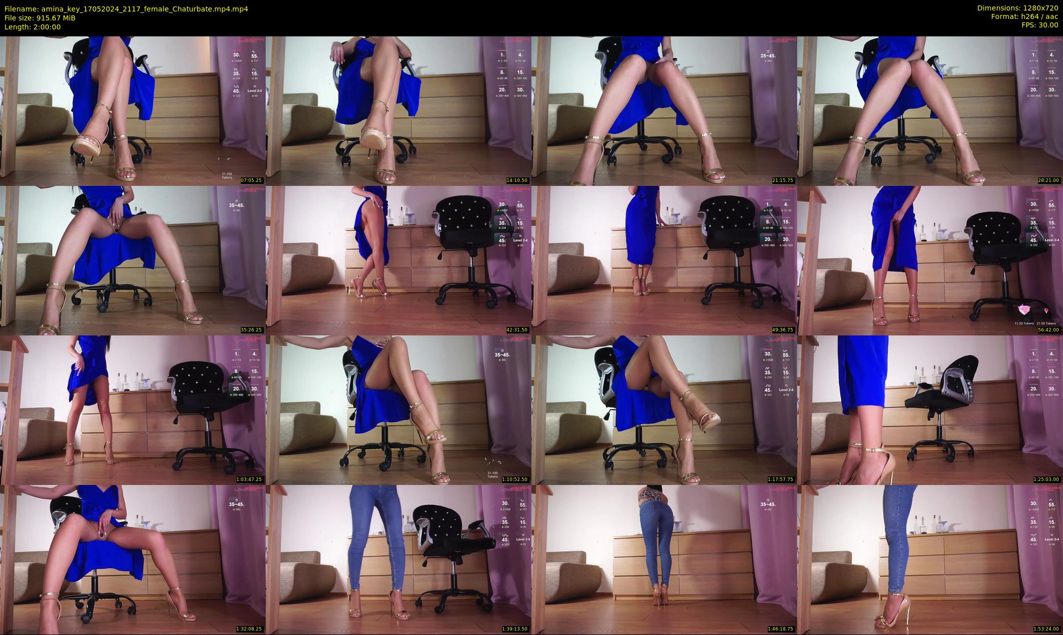 amina_key — 120 minute Chaturbate female cam show recording, 720p, May 17, 2024