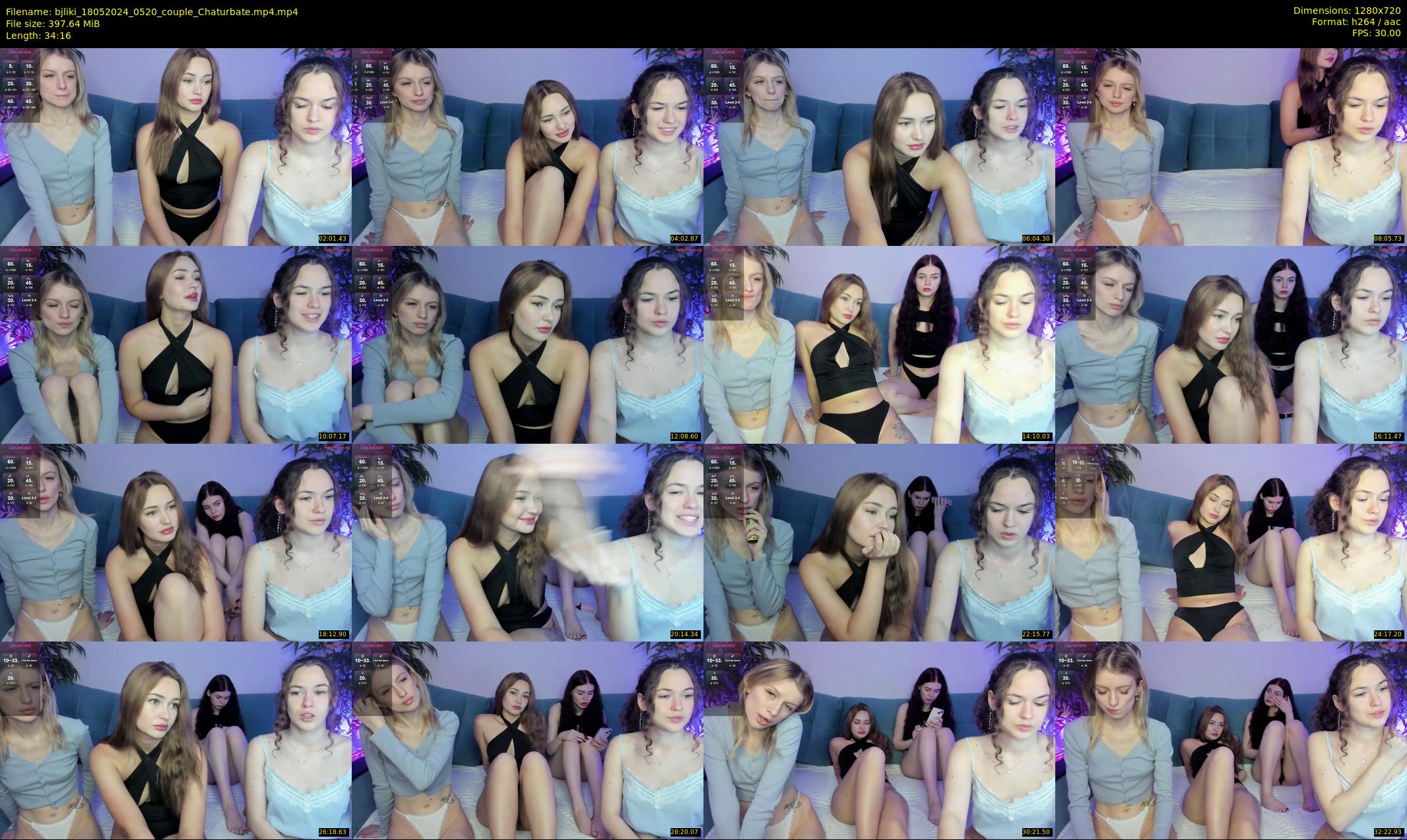 bjliki — 35 minute Chaturbate couple cam show recording, 720p, May 18, 2024