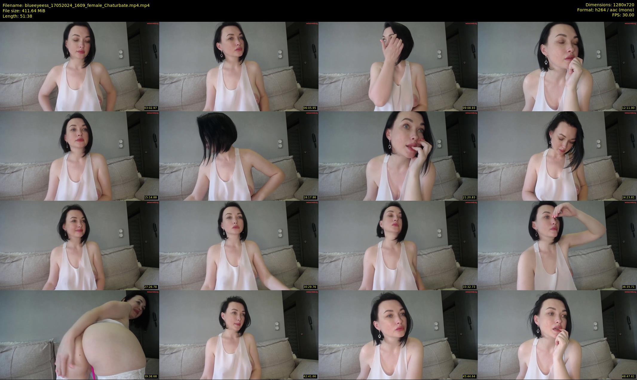 blueeyeess — 52 minute Chaturbate female cam show recording, 720p, May 17, 2024