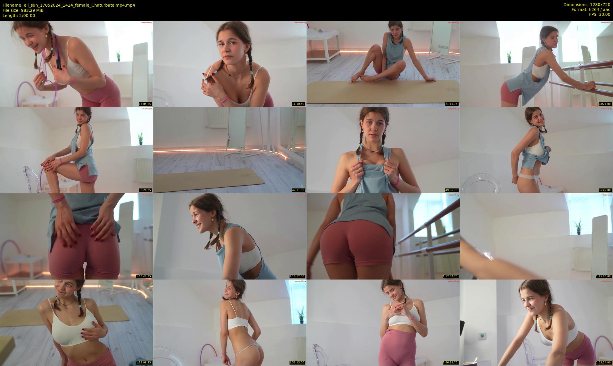 eli_sun — 120 minute Chaturbate female cam show recording, 720p, May 17, 2024