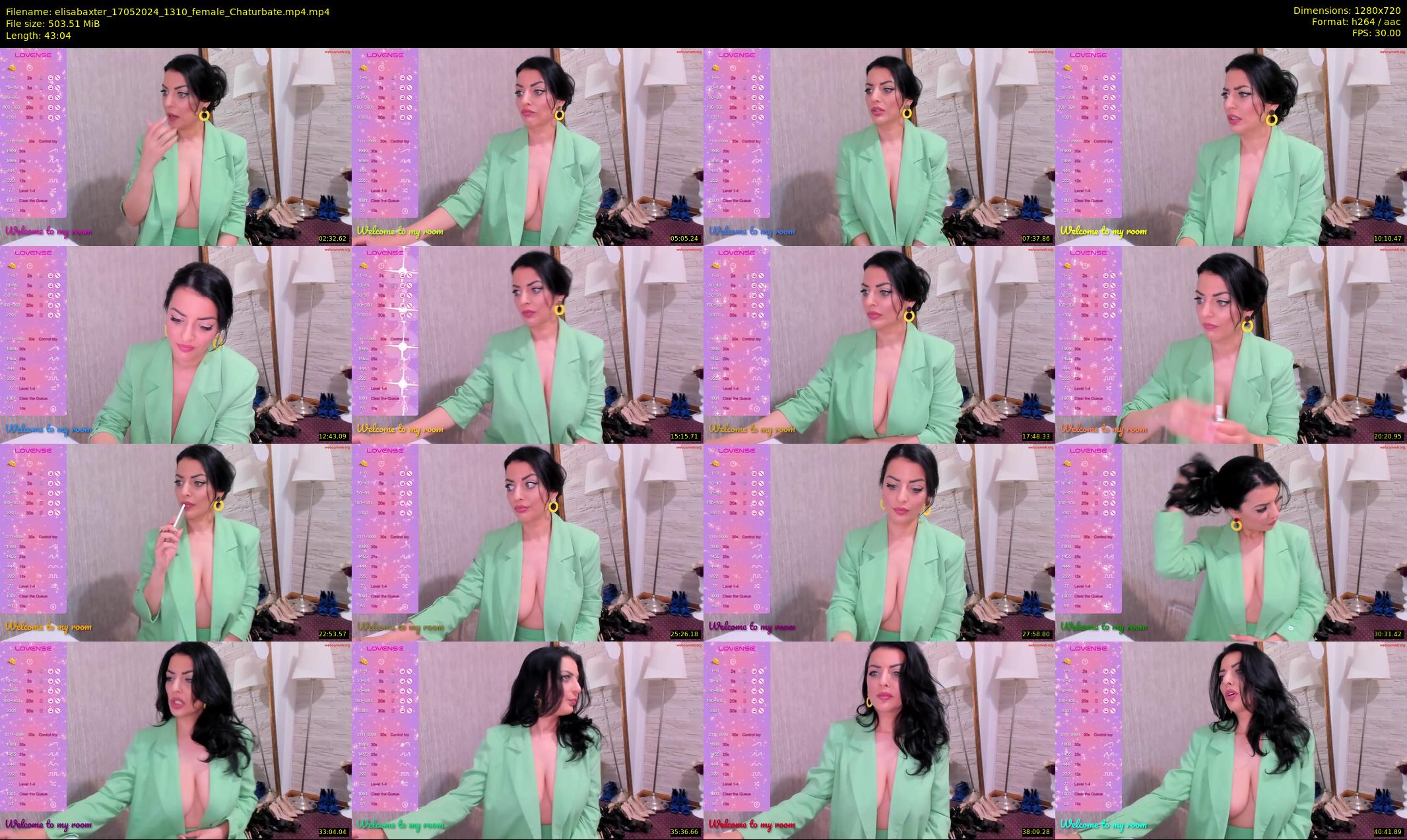 elisabaxter — 44 minute Chaturbate female cam show recording, 720p, May 17, 2024