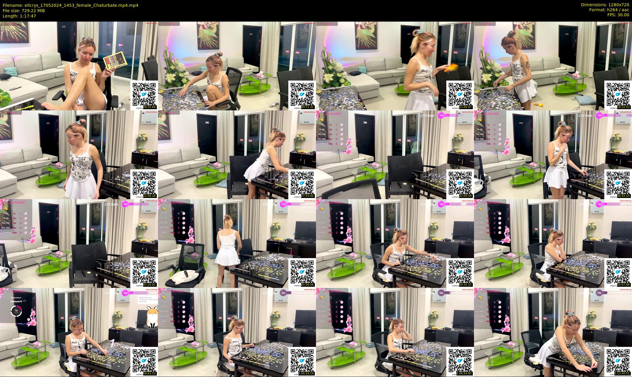 ellcrys — 78 minute Chaturbate couple cam show recording, 720p, May 17, 2024