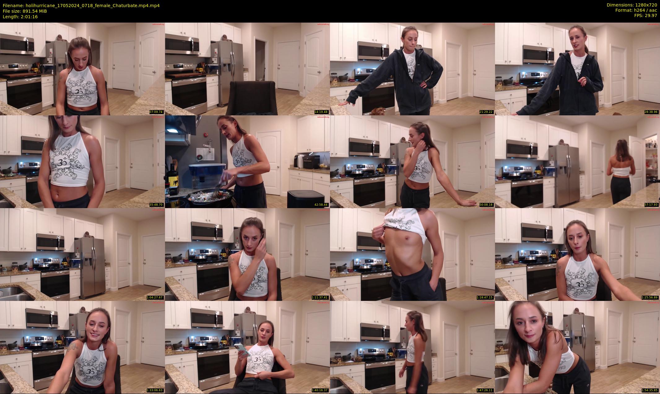 holihurricane — 122 minute Chaturbate female cam show recording, 720p, May 17, 2024