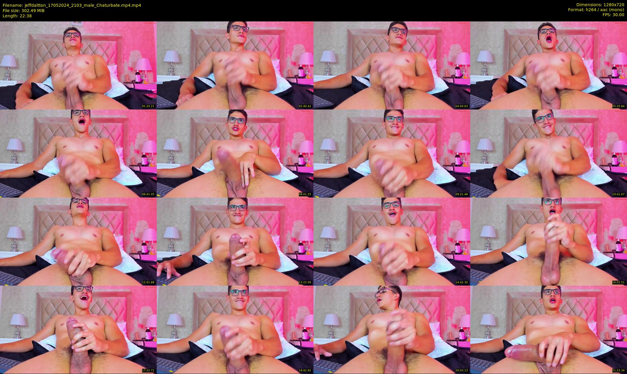 jeffdaltton — 23 minute Chaturbate male cam show recording, 720p, May 17, 2024