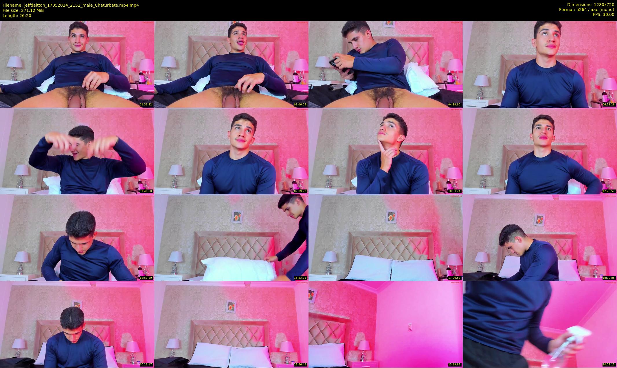 jeffdaltton — 27 minute Chaturbate male cam show recording, 720p, May 17, 2024