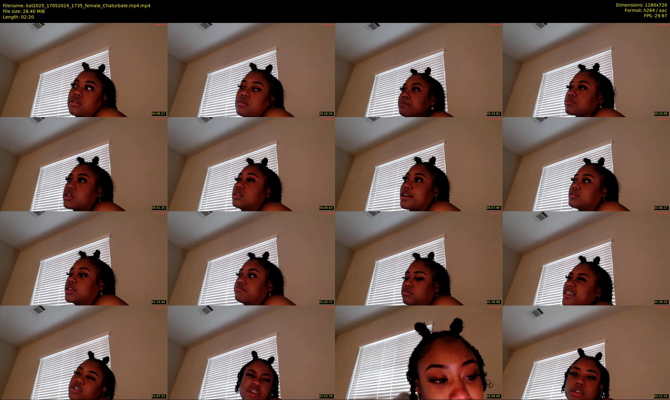 kat2025 — 3 minute Chaturbate female cam show recording, 720p, May 17, 2024