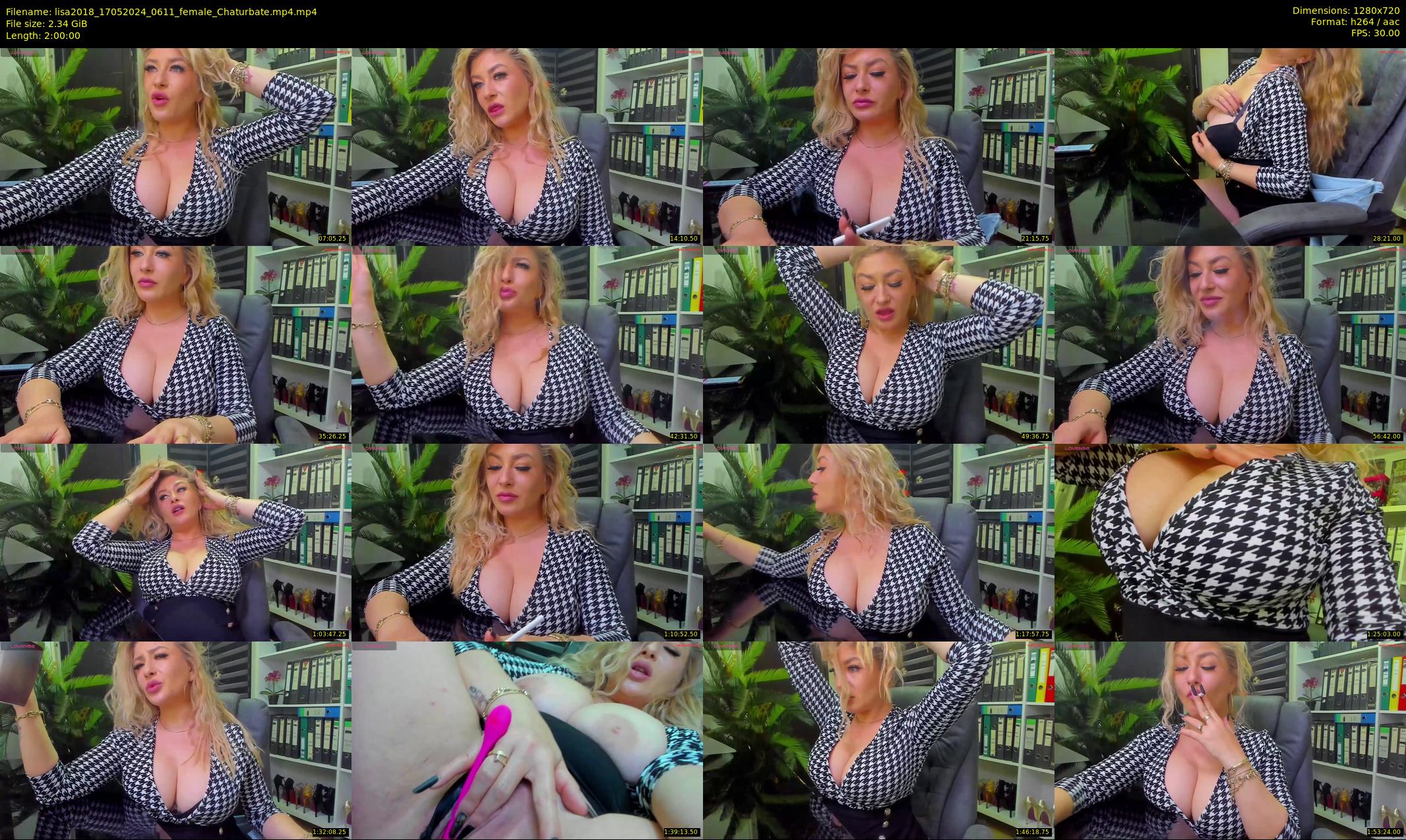 lisa2018 — 120 minute Chaturbate female cam show recording, 720p, May 17, 2024