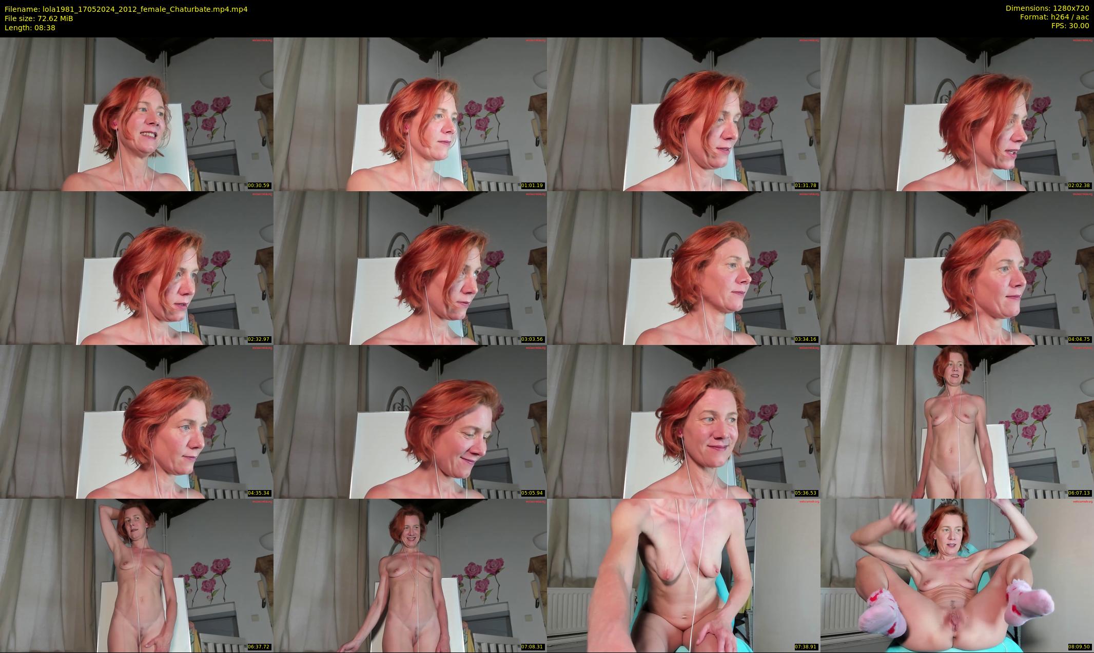 lola1981 — 9 minute Chaturbate female cam show recording, 720p, May 17, 2024