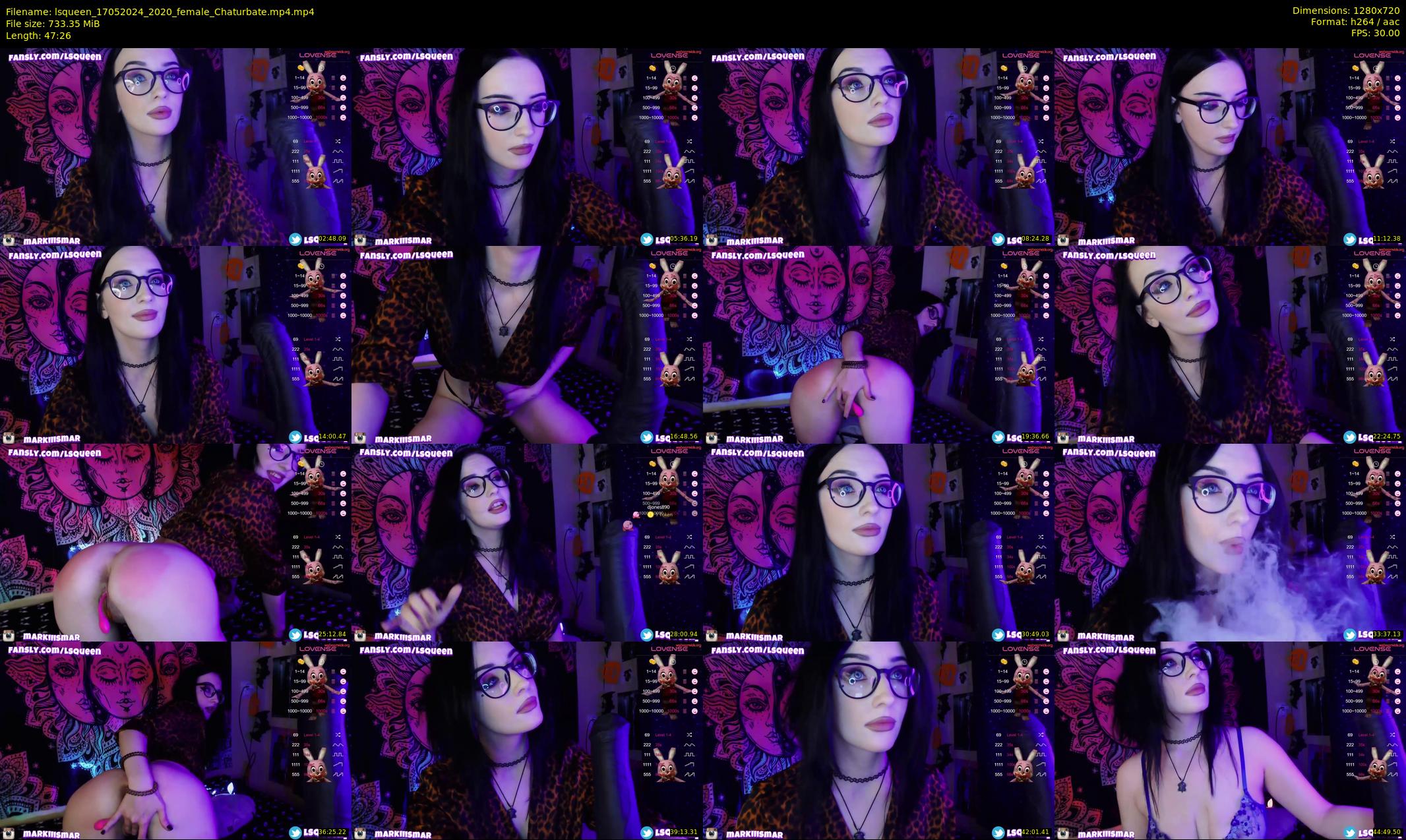 lsqueen — 48 minute Chaturbate female cam show recording, 720p, May 17, 2024