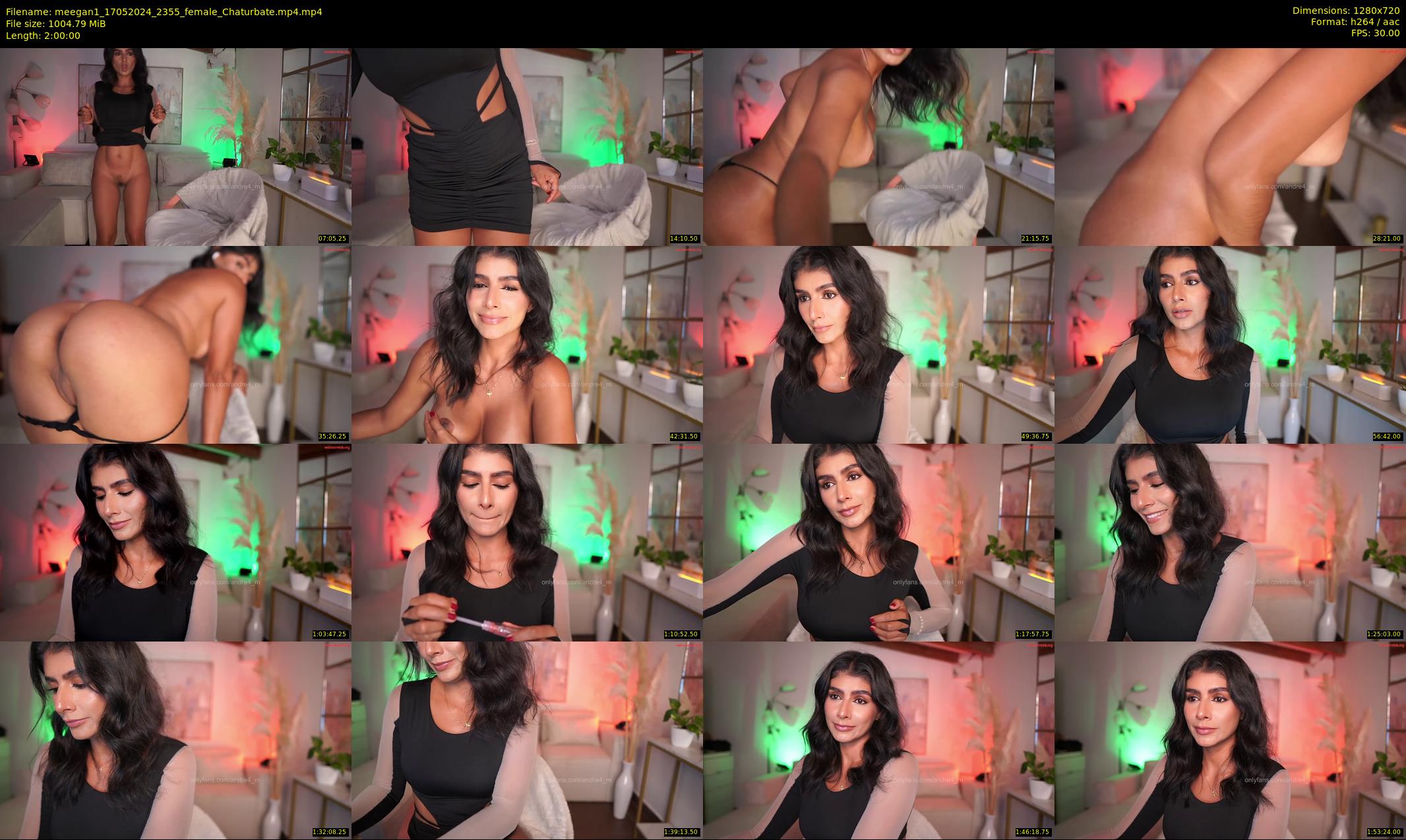 meegan1 — 120 minute Chaturbate female cam show recording, 720p, May 17, 2024