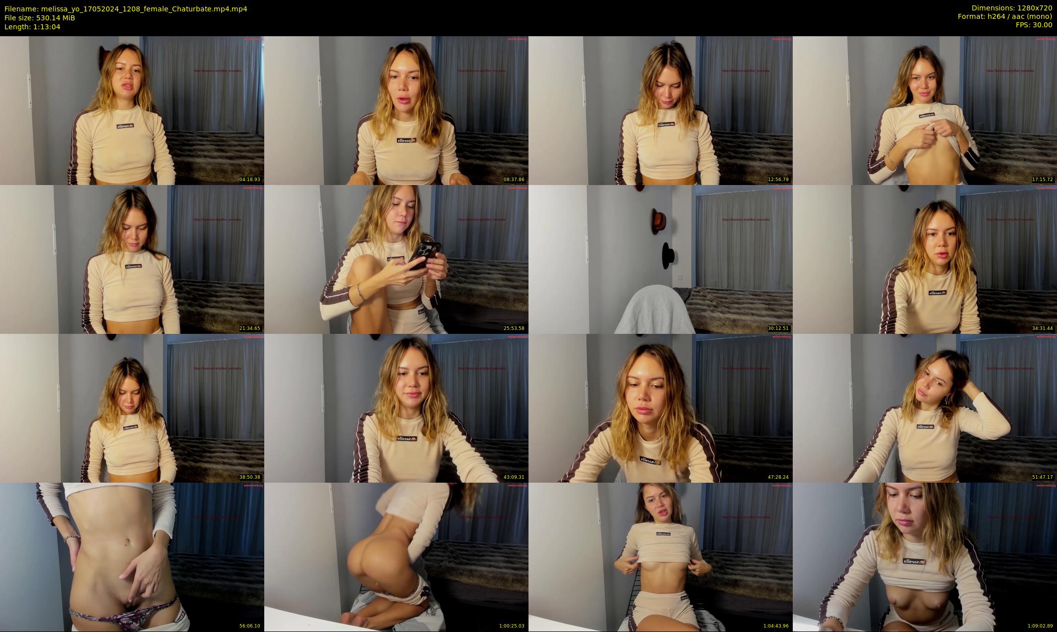 melissa_yo — 74 minute Chaturbate female cam show recording, 720p, May 17, 2024