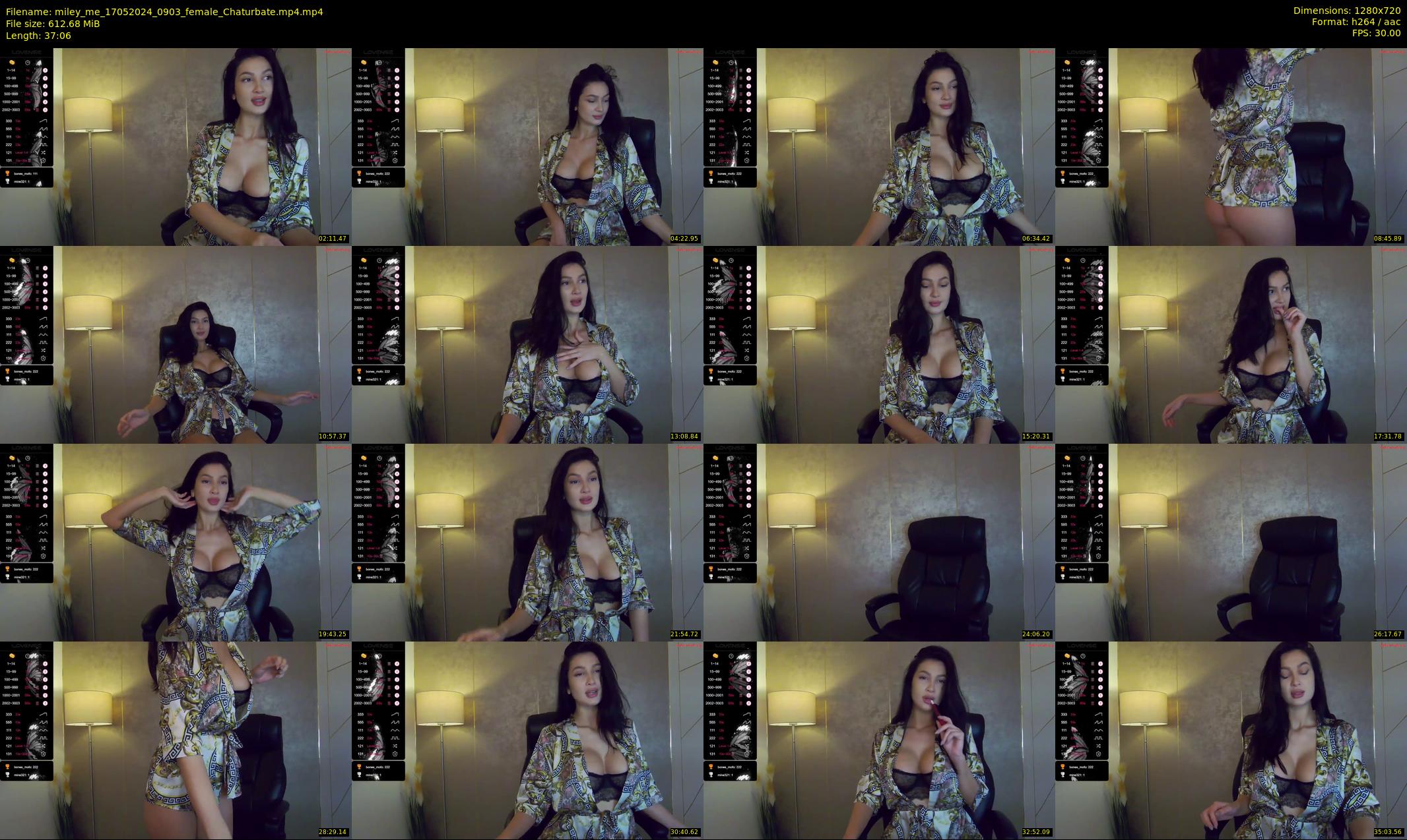 miley_me — 38 minute Chaturbate female cam show recording, 720p, May 17, 2024