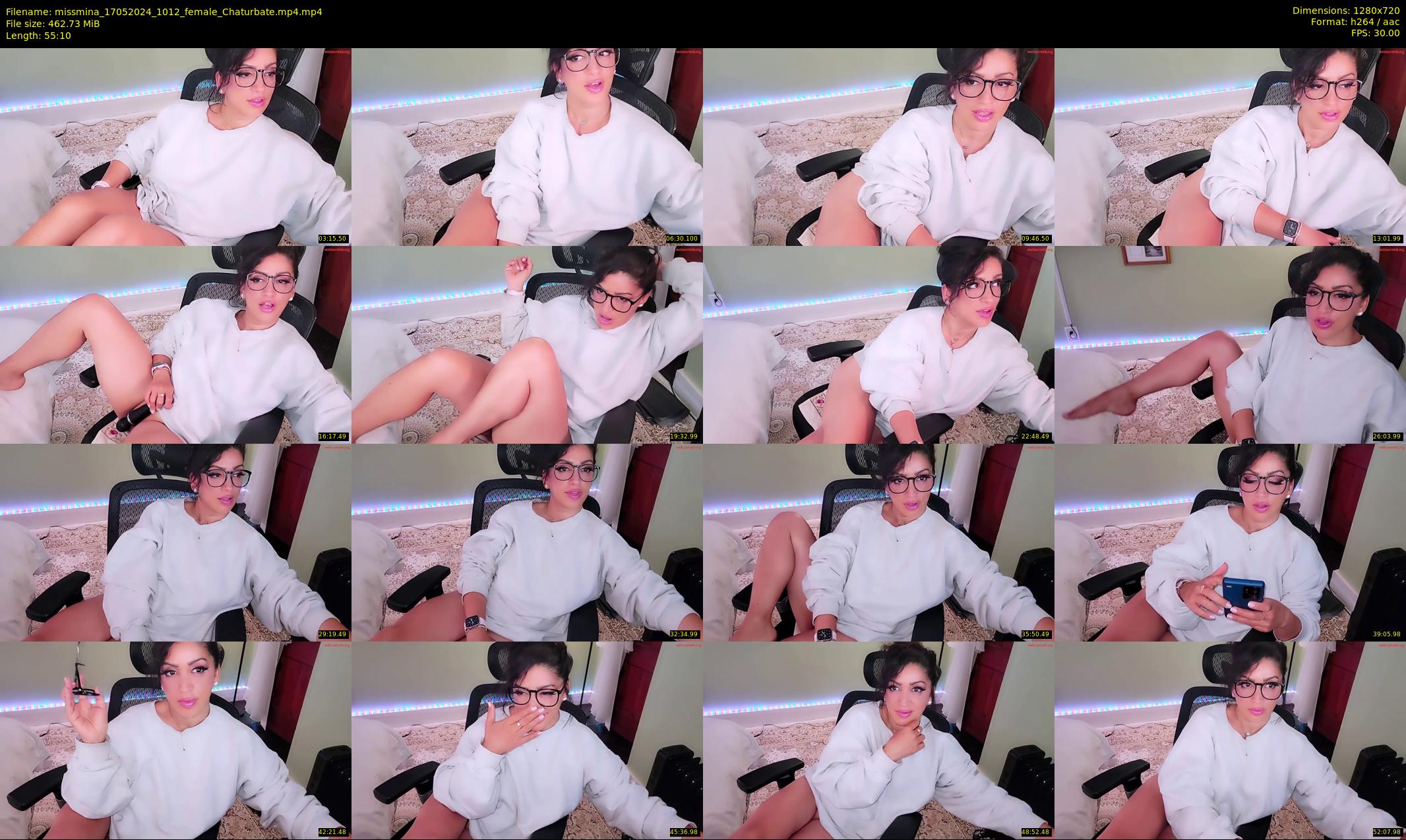 missmina — 56 minute Chaturbate female cam show recording, 720p, May 17, 2024