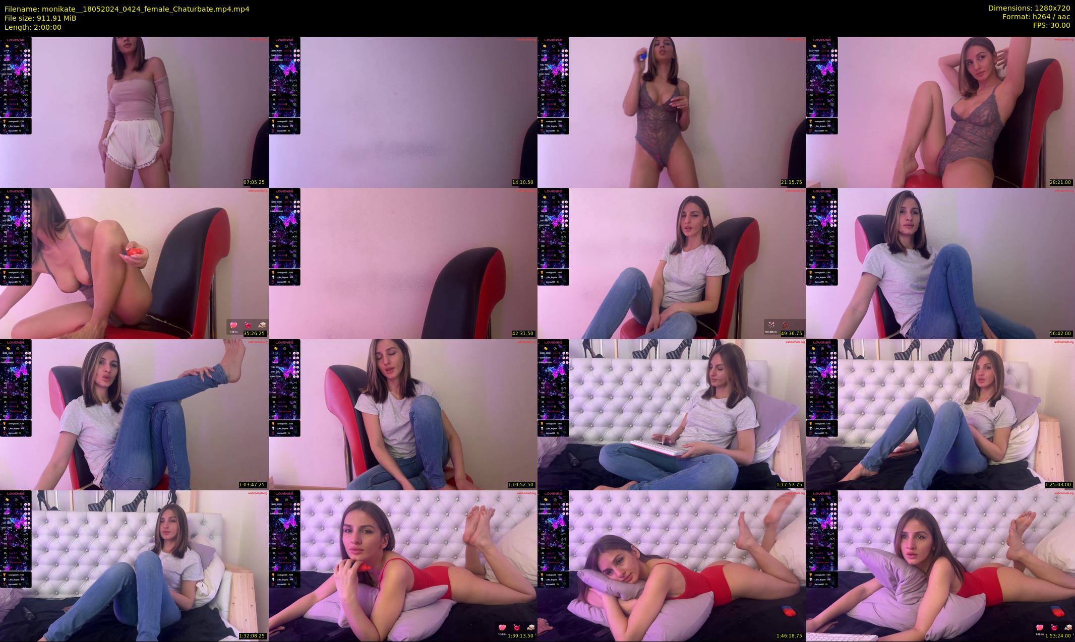 monikate_ — 120 minute Chaturbate couple cam show recording, 720p, May 18, 2024