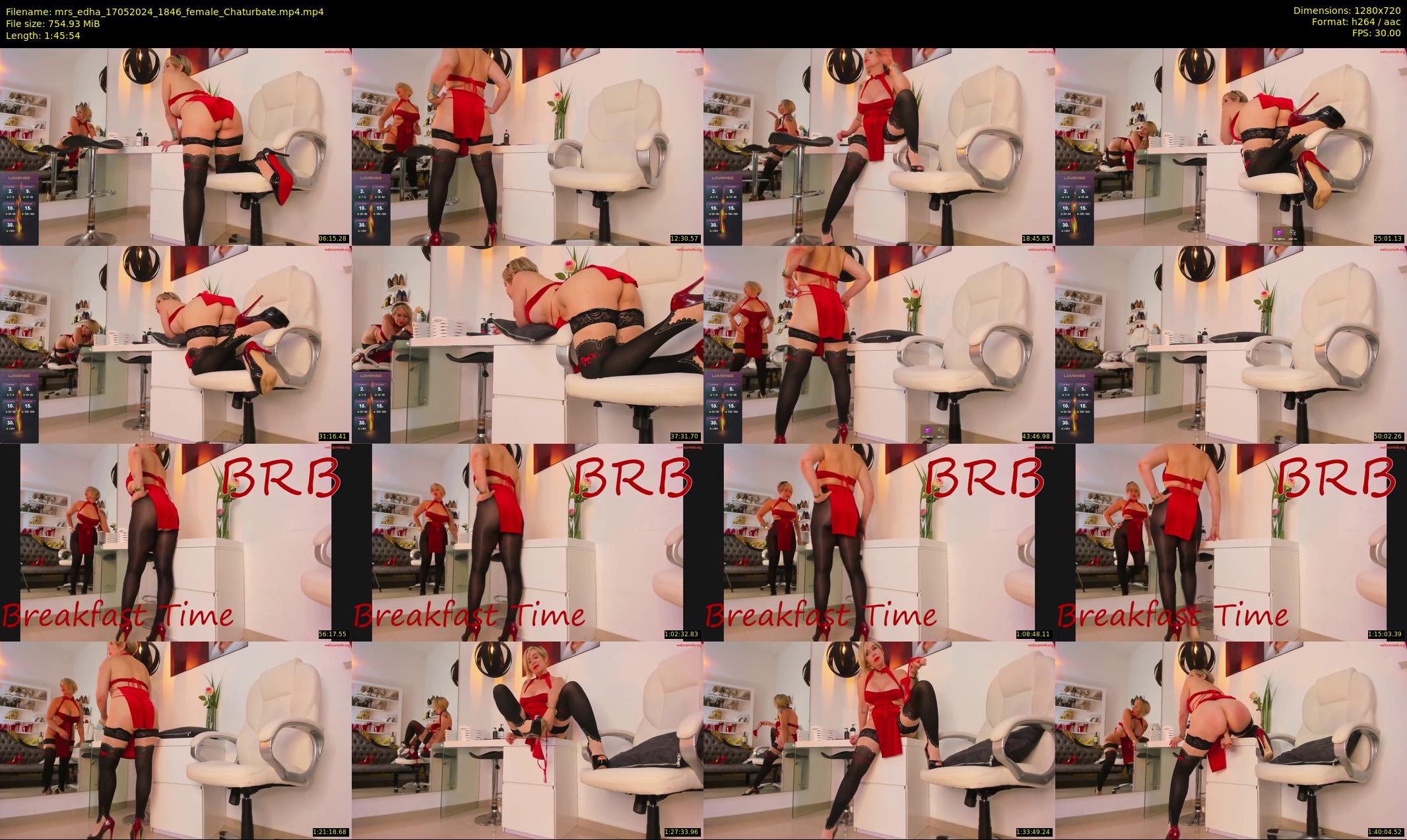 mrs_edha — 106 minute Chaturbate female cam show recording, 720p, May 17, 2024