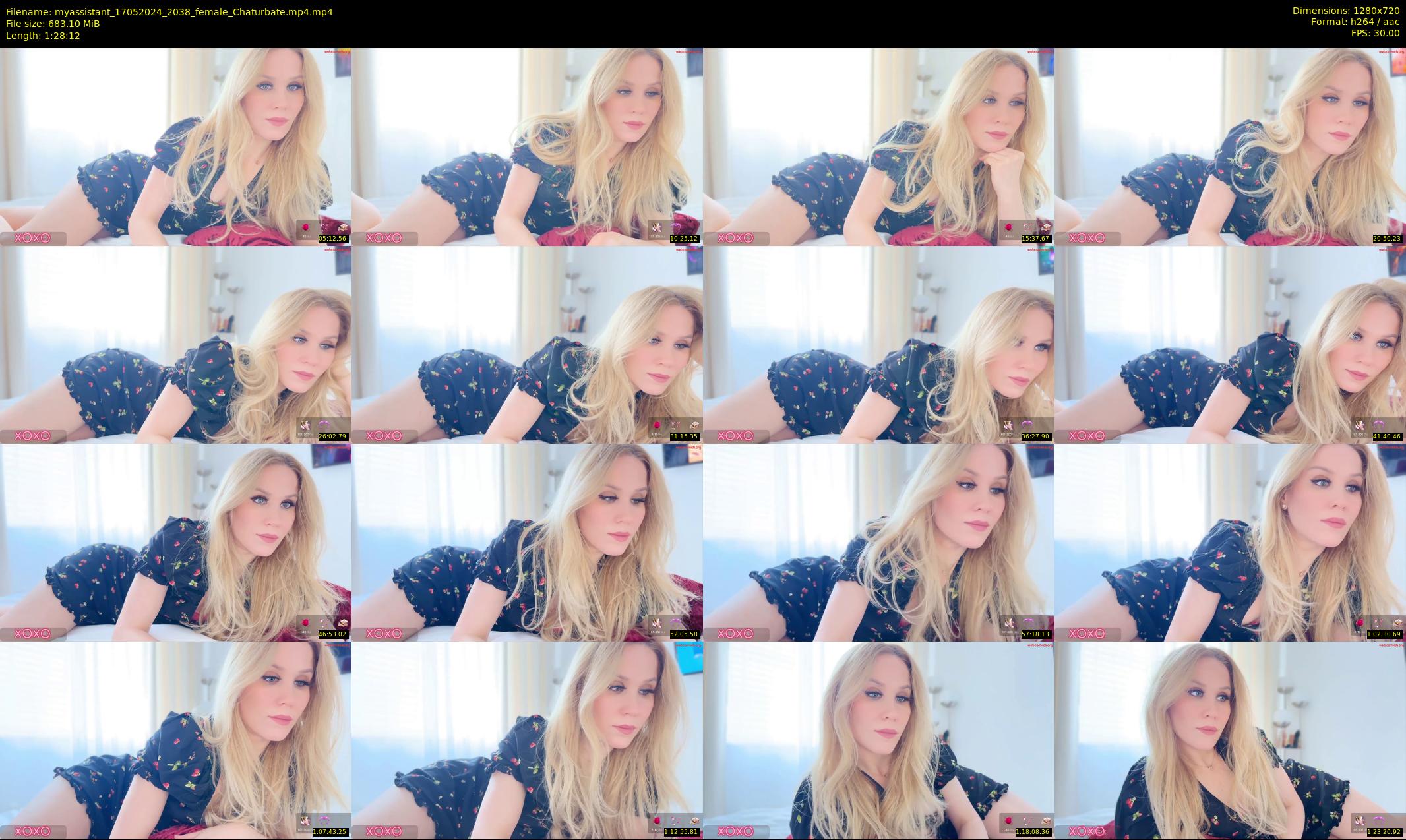 myassistant — 89 minute Chaturbate female cam show recording, 720p, May 17, 2024