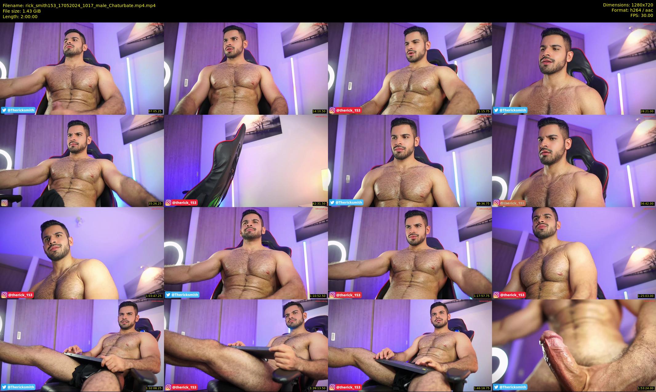 rick_smith153 — 120 minute Chaturbate male cam show recording, 720p, May 17, 2024