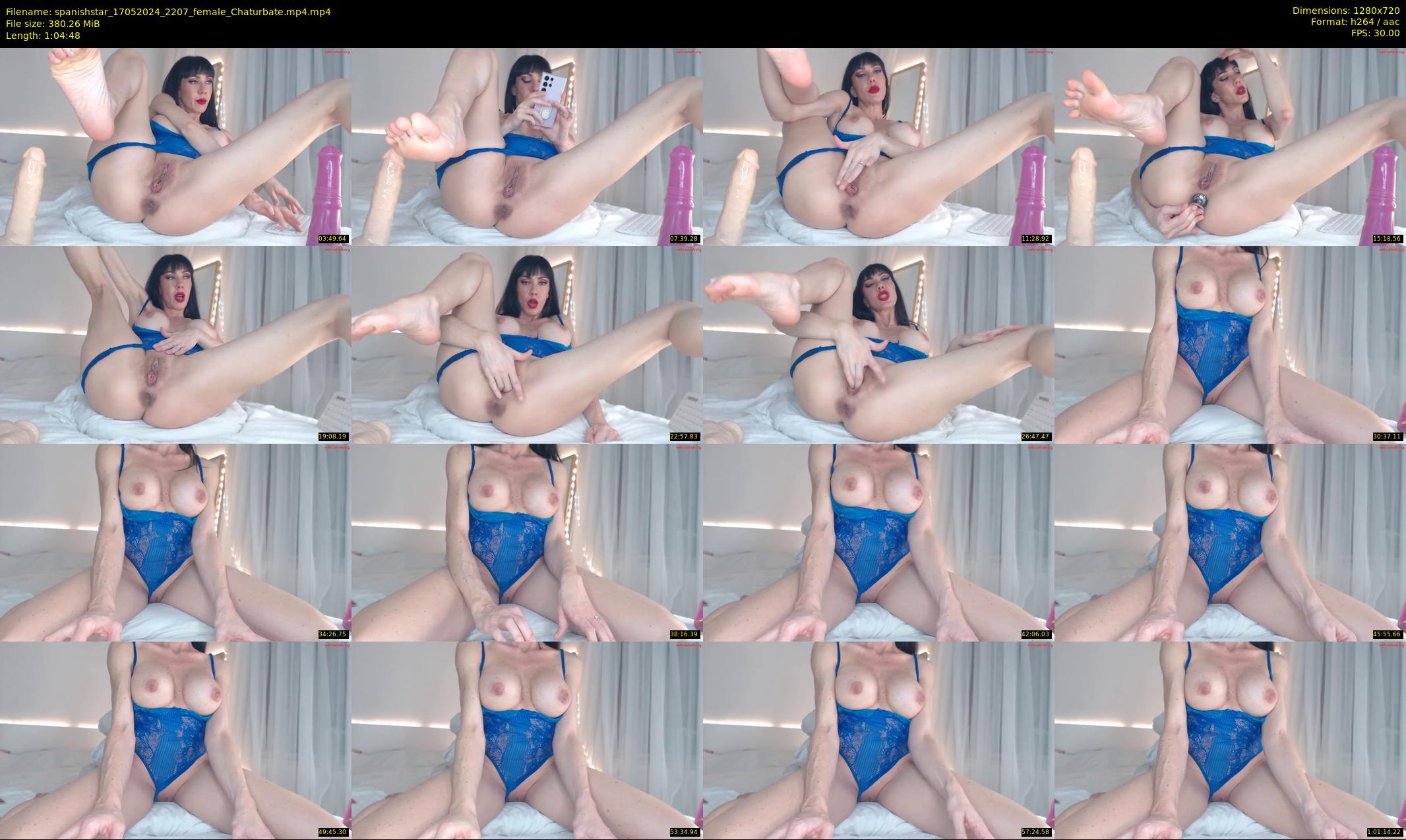 spanishstar — 65 minute Chaturbate female cam show recording, 720p, May 17, 2024