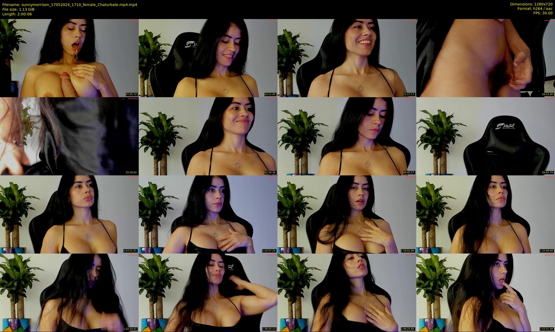 sunnymorrison — 121 minute Chaturbate female cam show recording, 720p, May 17, 2024