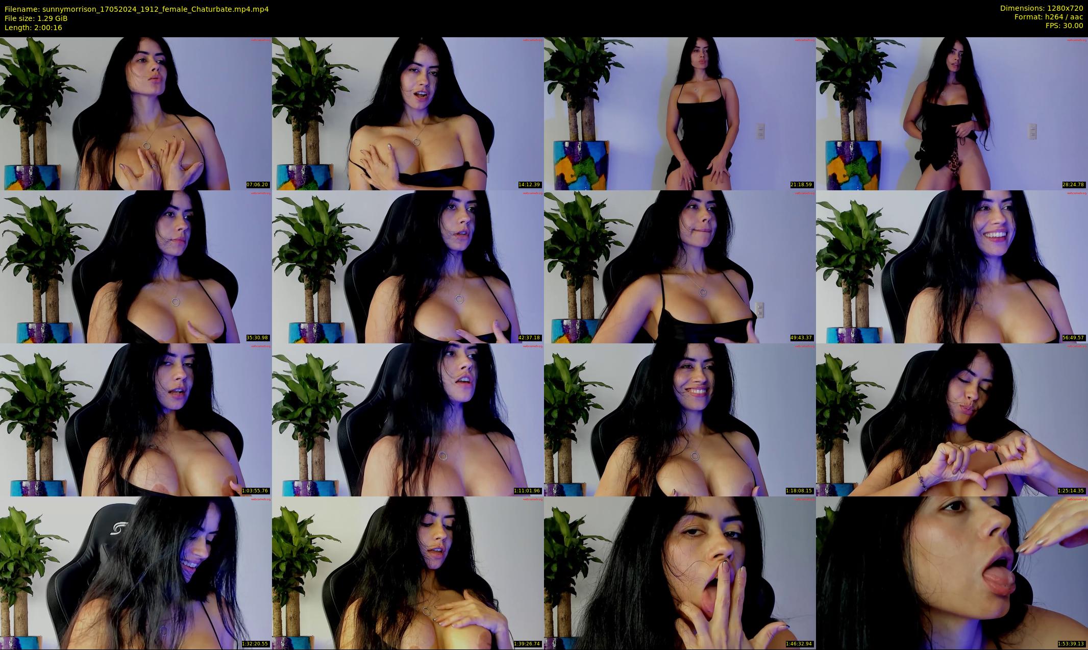 sunnymorrison — 121 minute Chaturbate female cam show recording, 720p, May 17, 2024