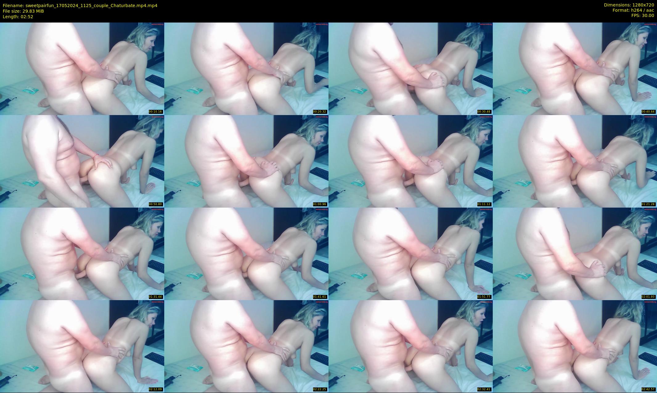 sweetpairfun — 3 minute Chaturbate couple cam show recording, 720p, May 17, 2024