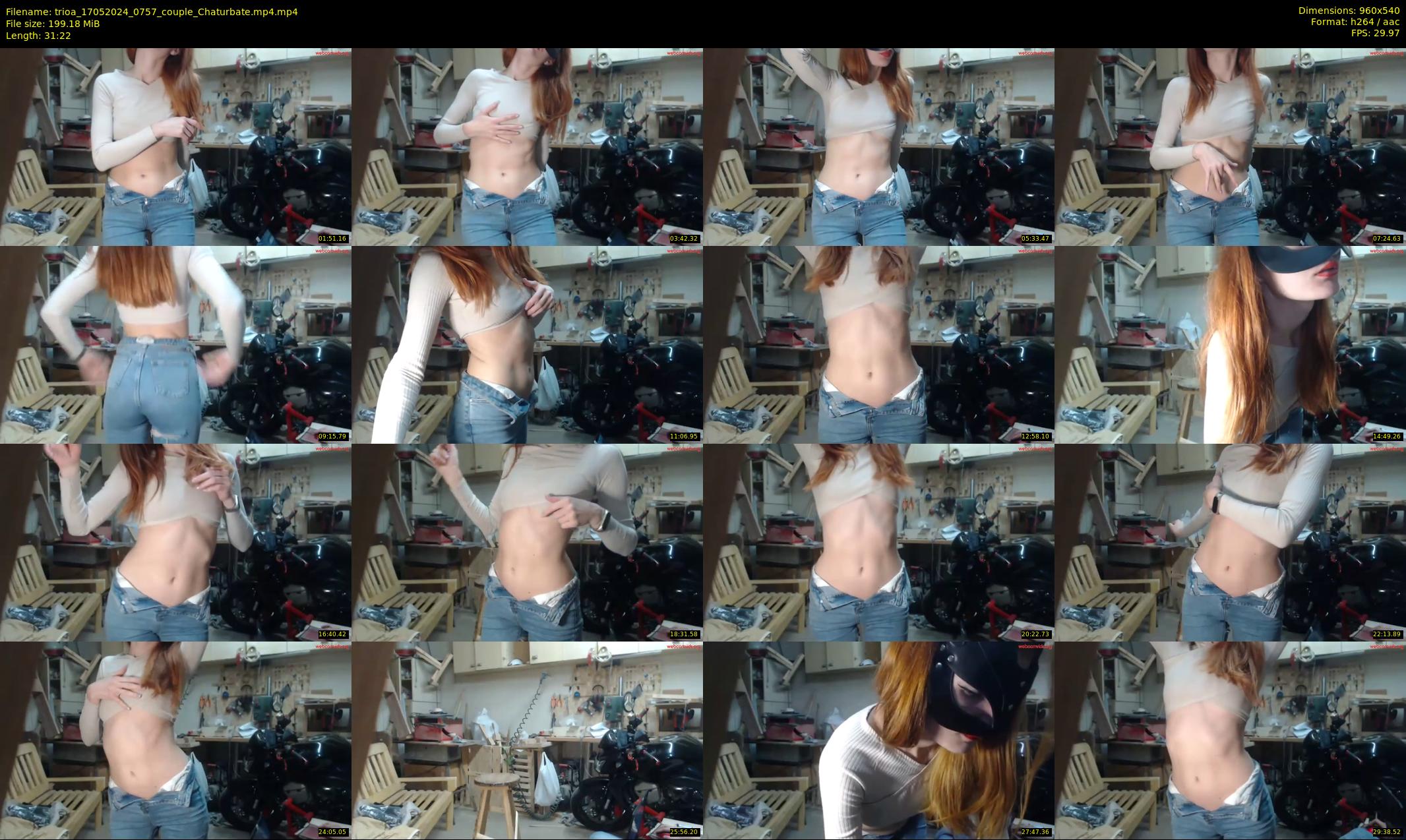 trioa — 32 minute Chaturbate couple cam show recording, 480p, May 17, 2024