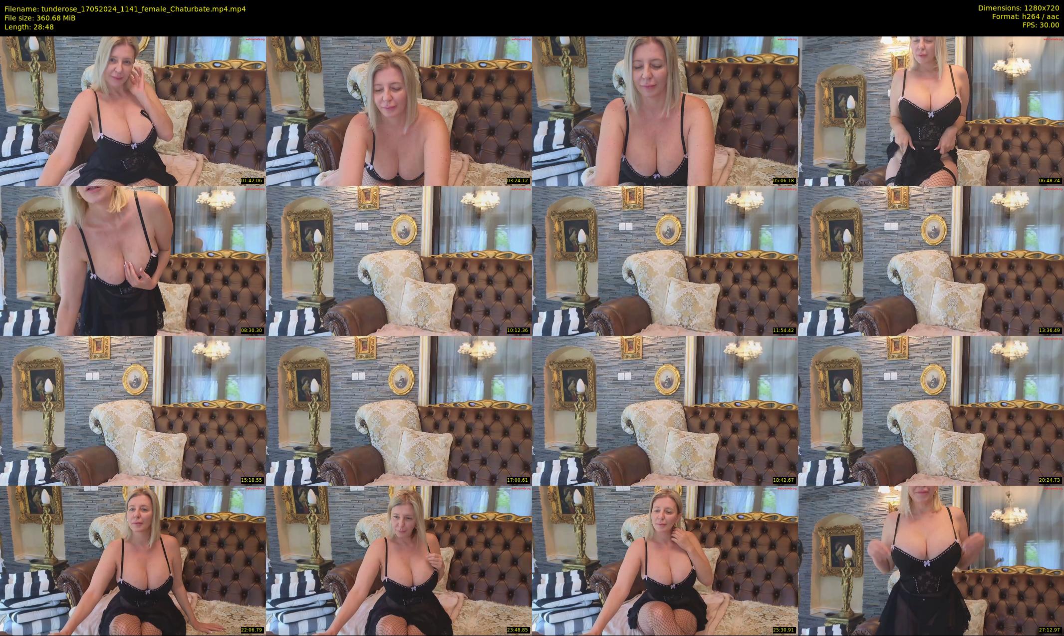 tunderose — 29 minute Chaturbate female cam show recording, 720p, May 17, 2024