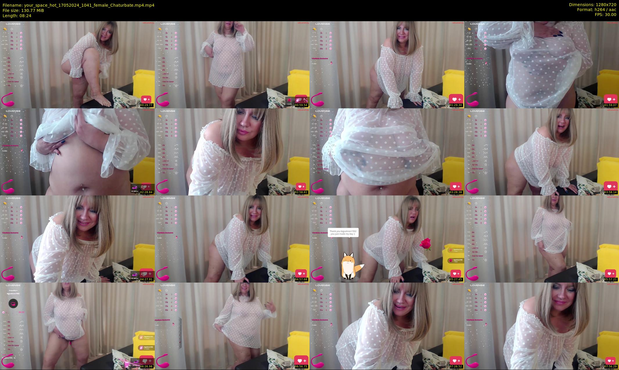 your_space_hot — 9 minute Chaturbate female cam show recording, 720p, May 17, 2024